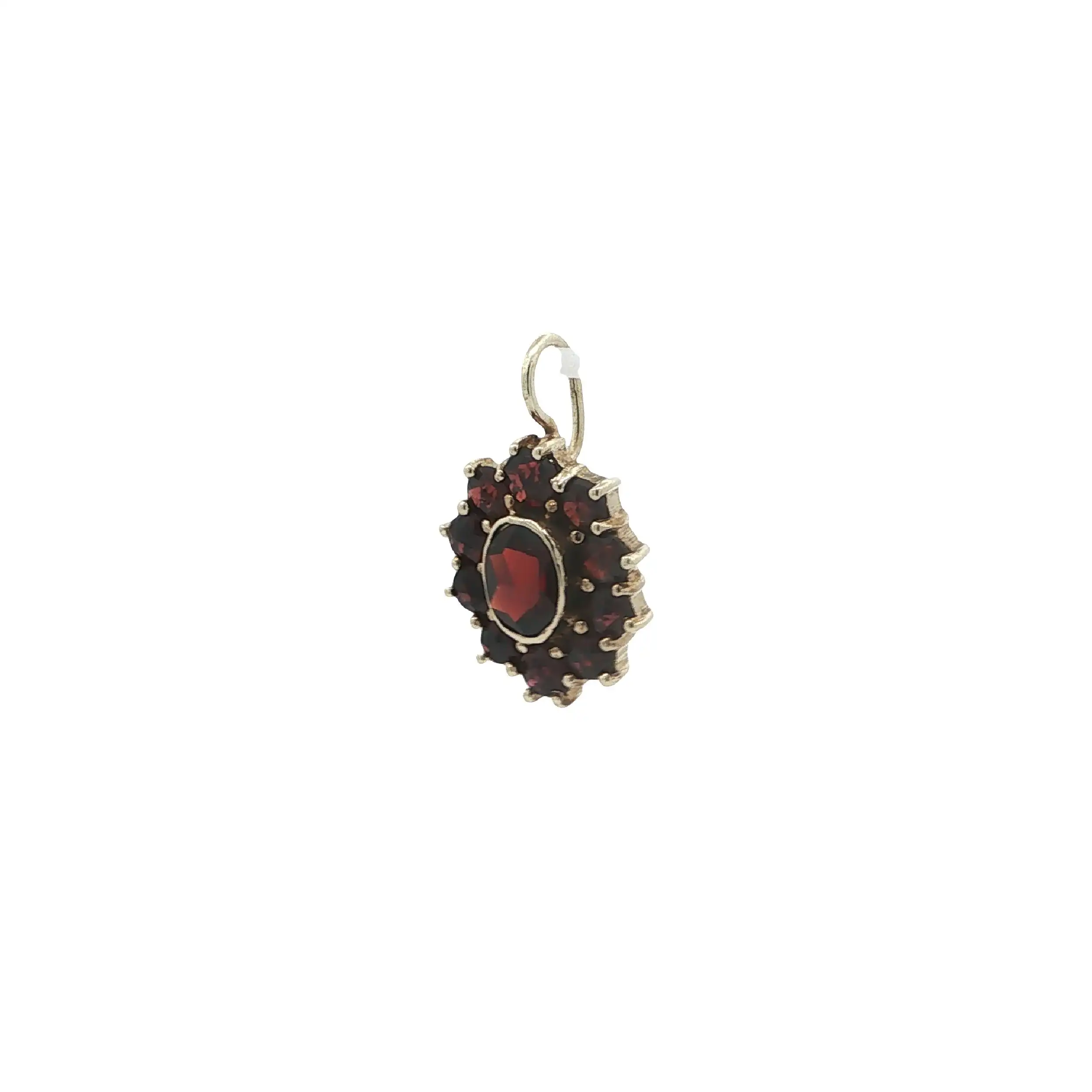 Anhänger Gelbgold mit Granat Anhänger Gelbgold mit Granat