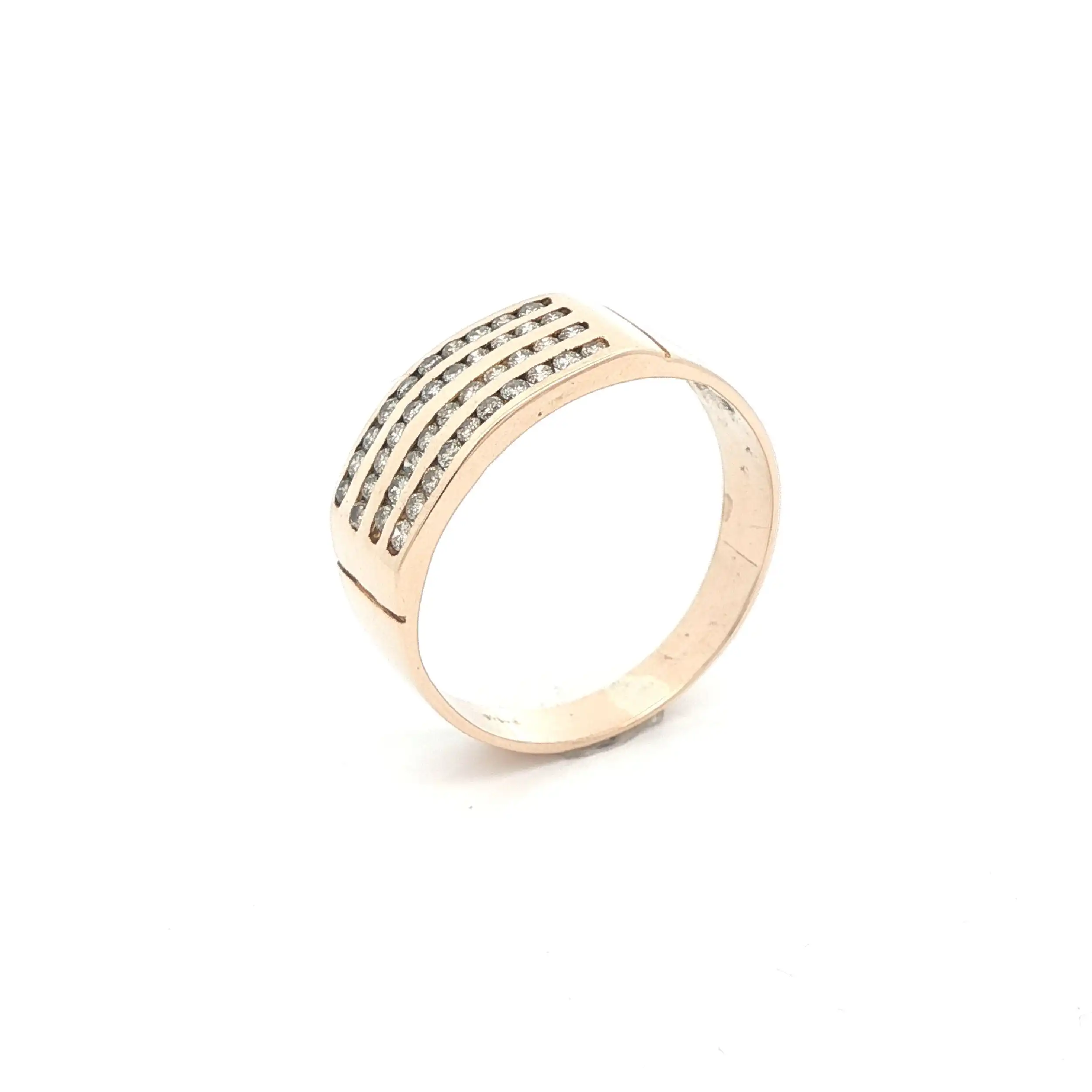 Ring Gelbgold mit Zirkonia Ring Gelbgold mit Zirkonia