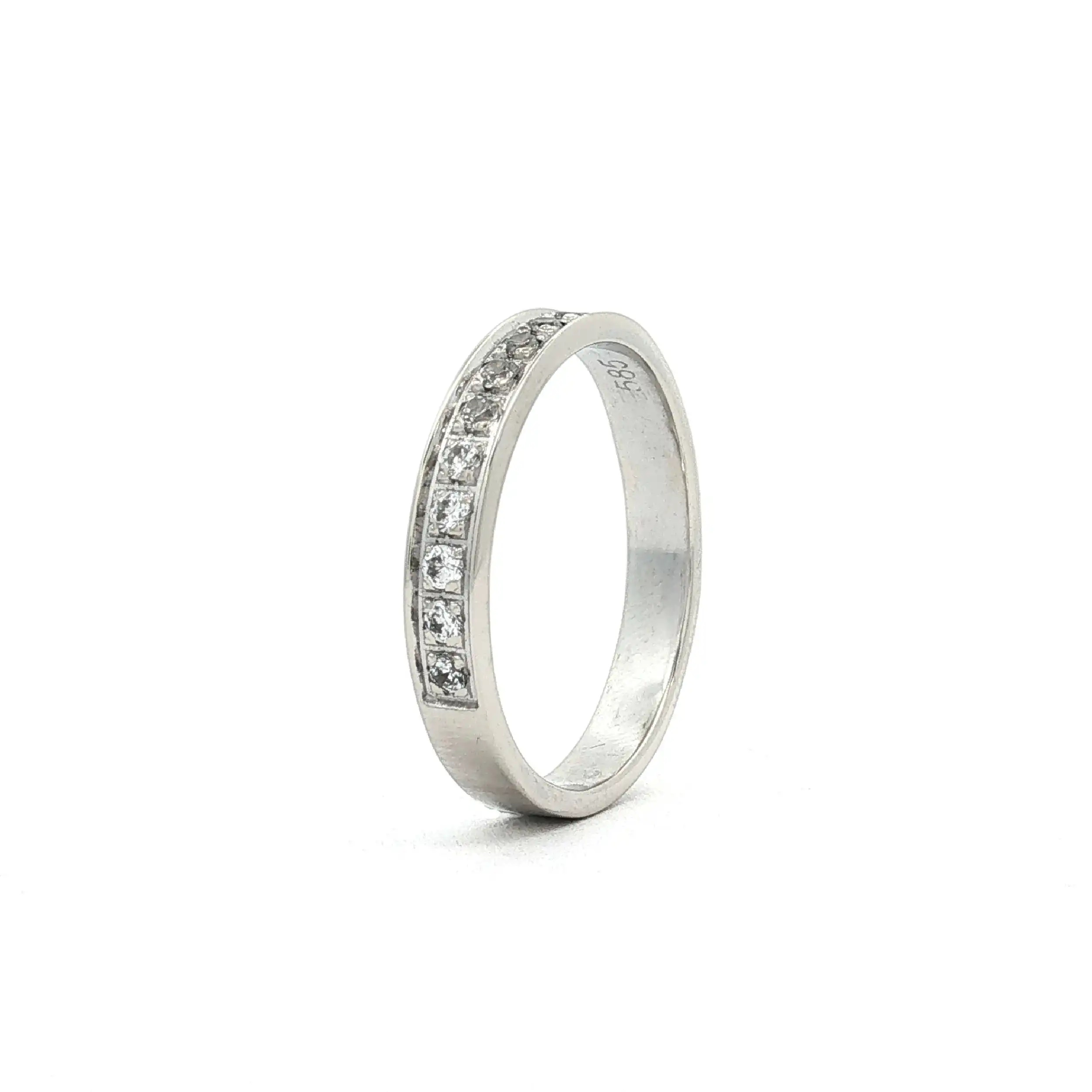Ring Weißgold mit Zikronia