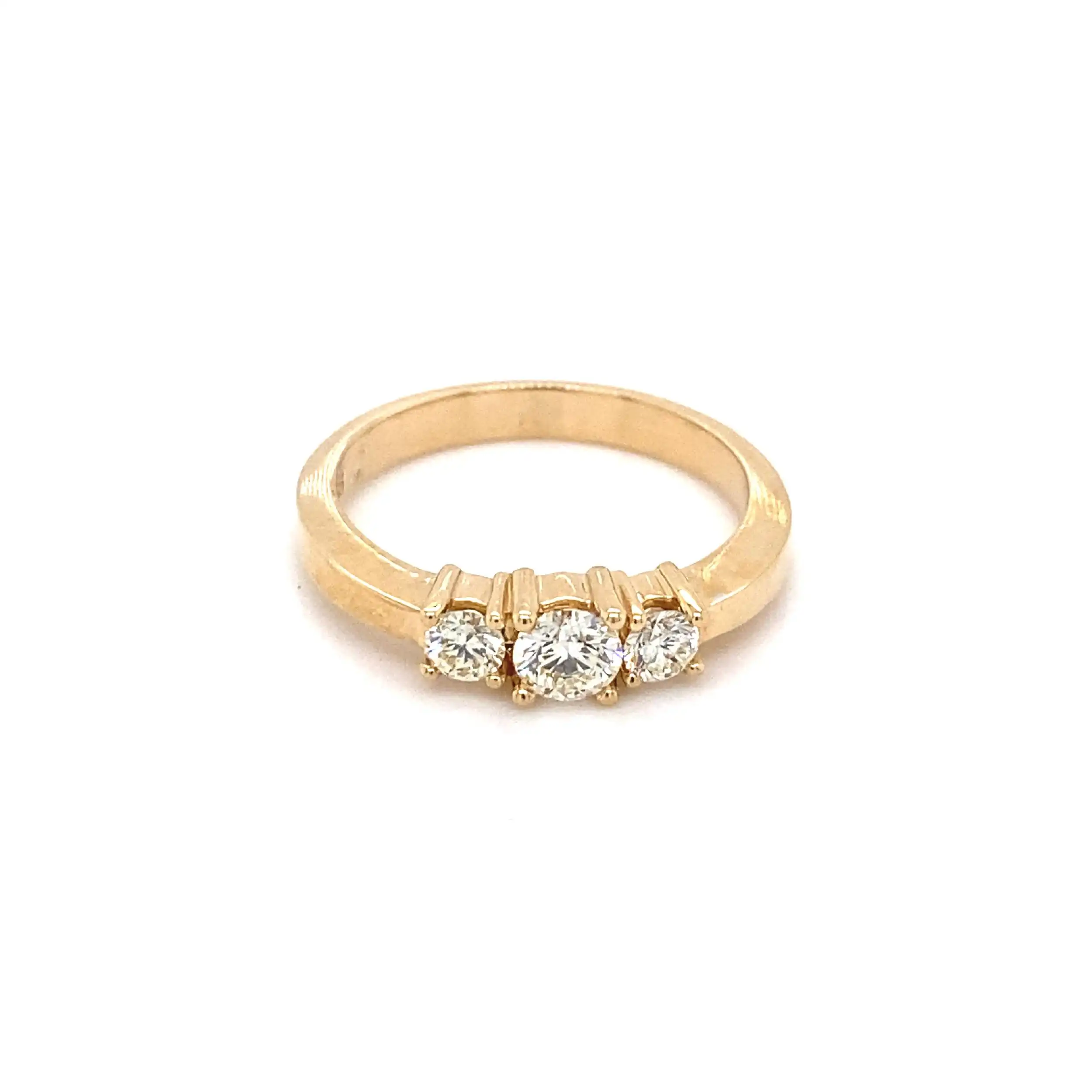 Ring Gelbgold mit Brillanten Ring Gelbgold mit Brillanten