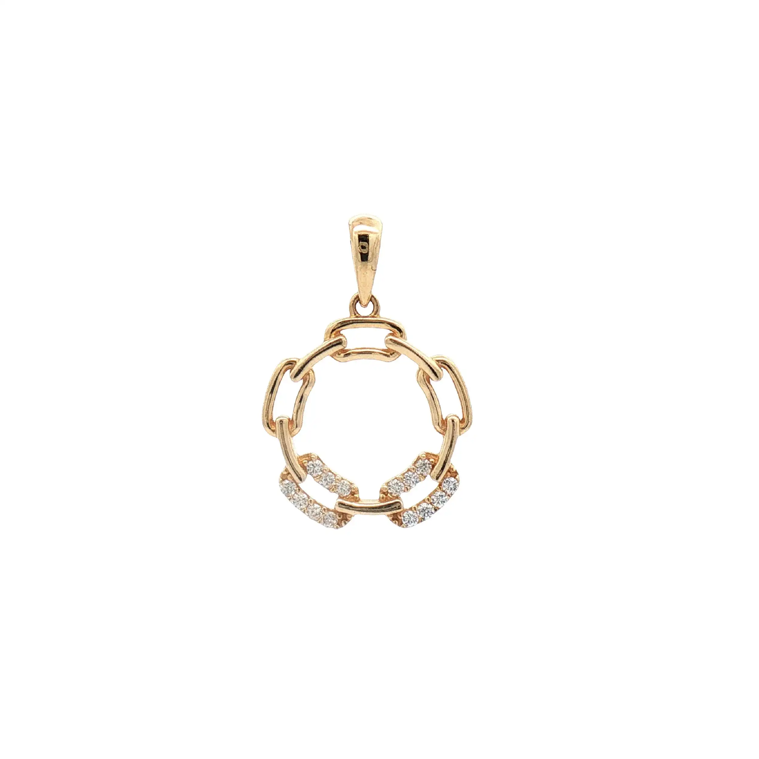 Anhänger Gelbgold mit Zirkonia