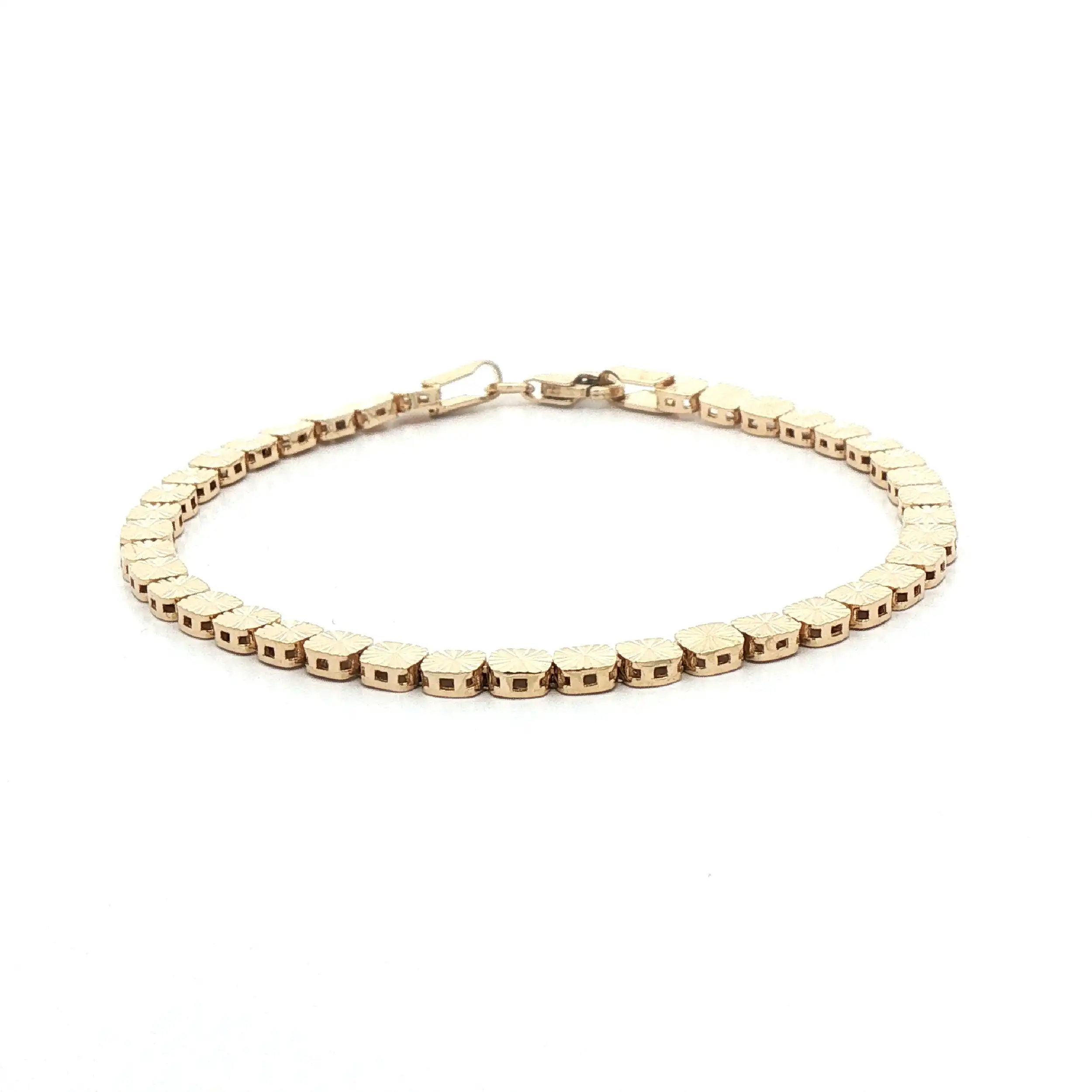 Armband Gelbgold mit Muster
