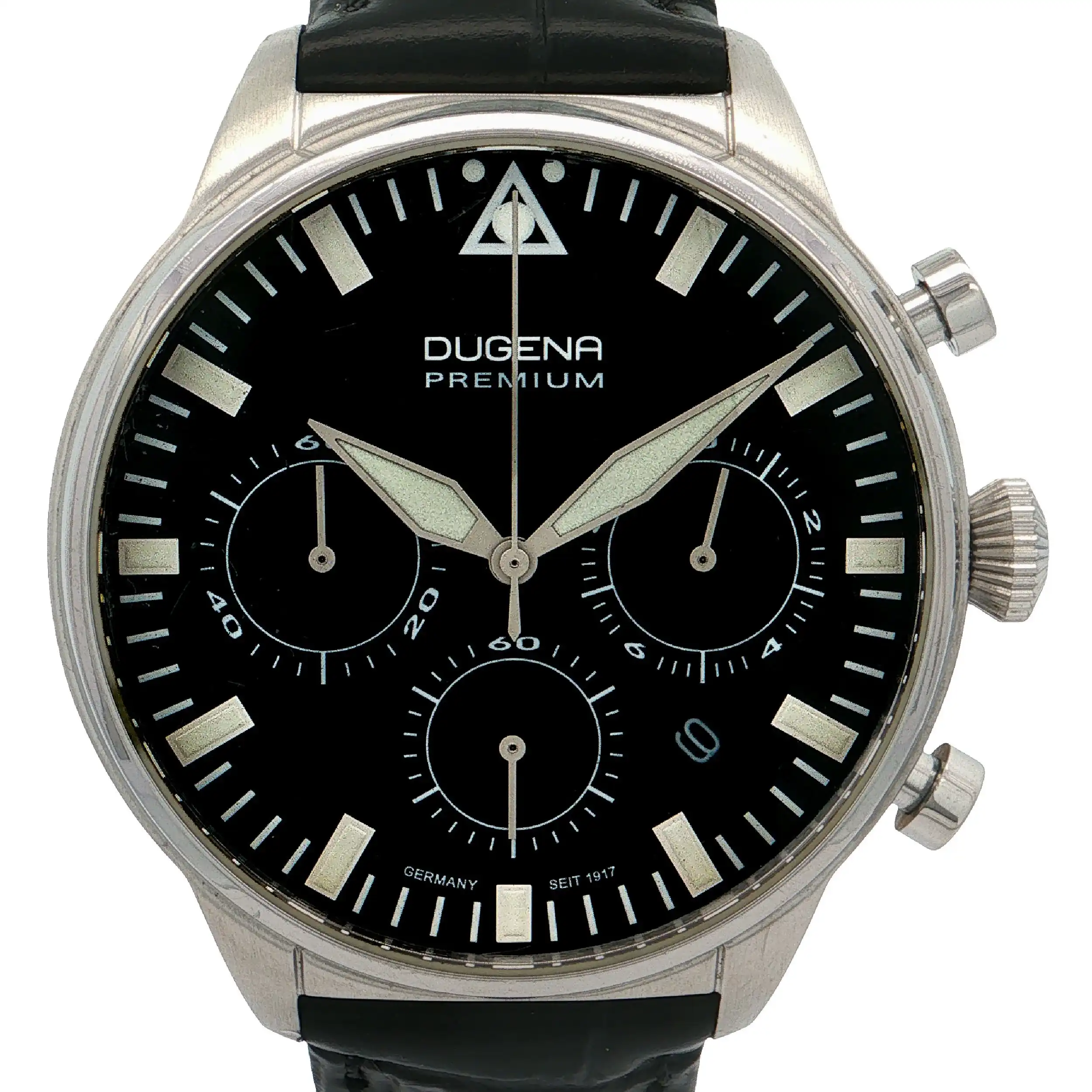 Herrenuhr Dugena Cockpit Chrono 43mm Ref. 7000179
