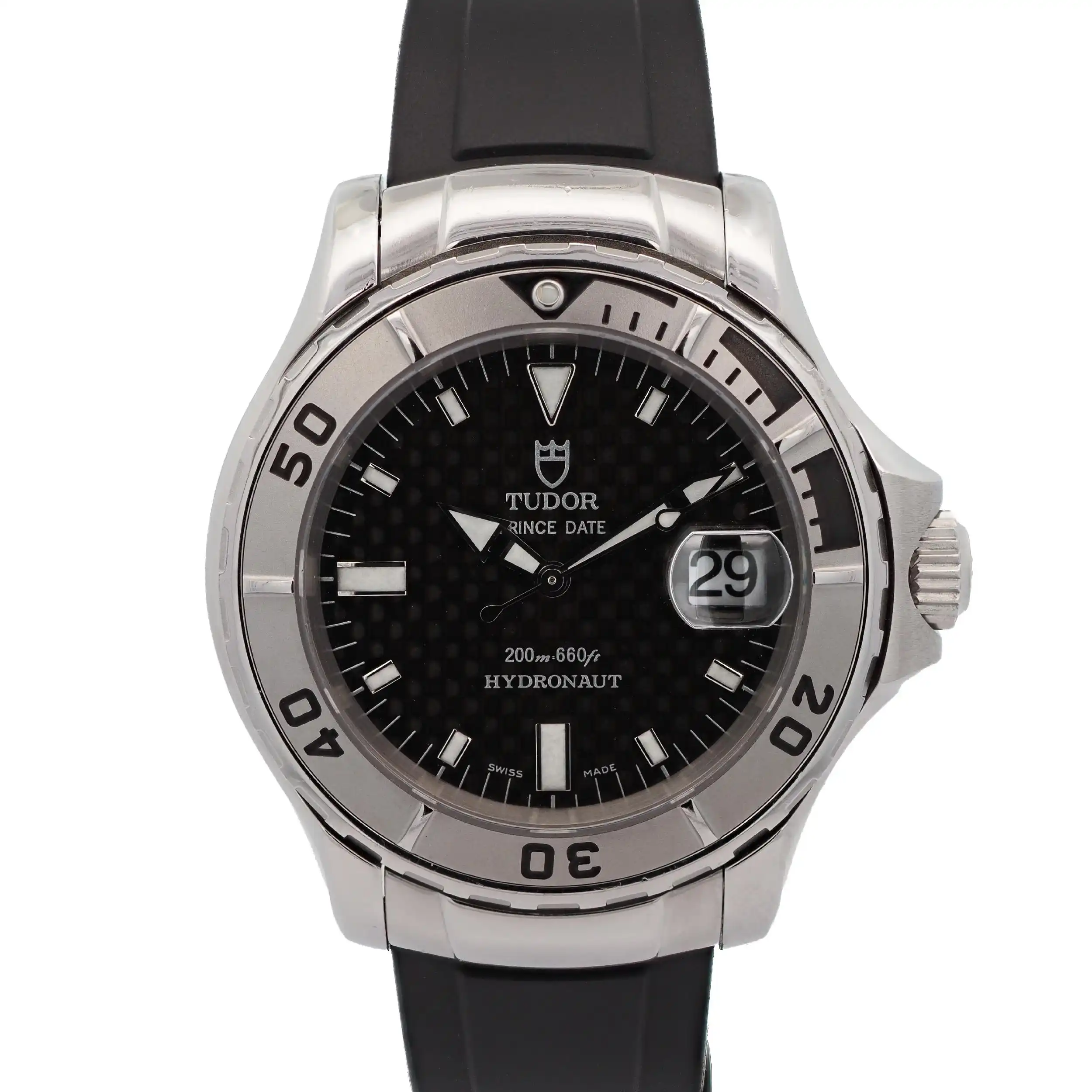 Herrenuhr Tudor Hydronaut Ref: 80190P mit extra Armband und Revisionsnachweis von 04/26, Tudor Garantie bis 04/28