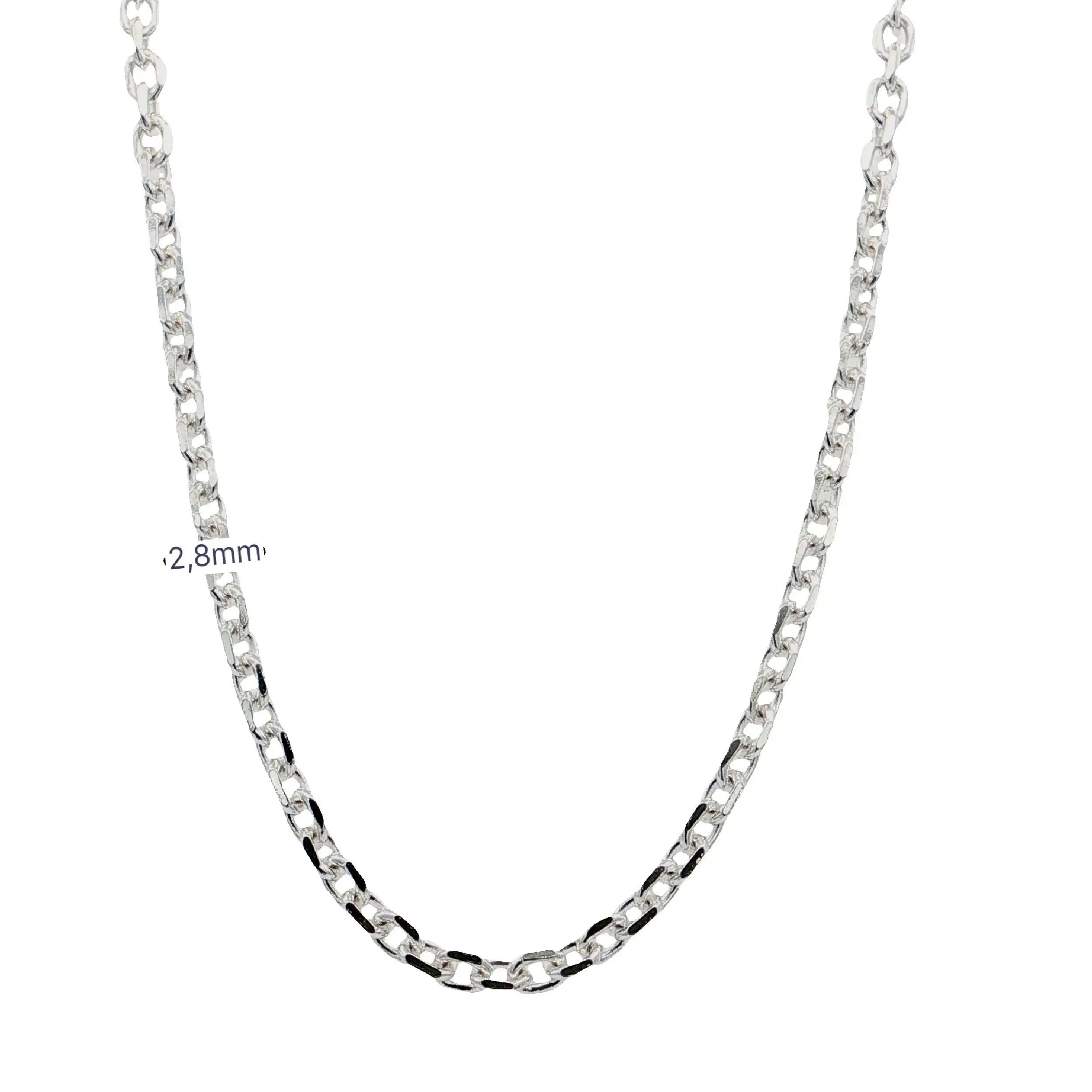 Ankerkette Silber