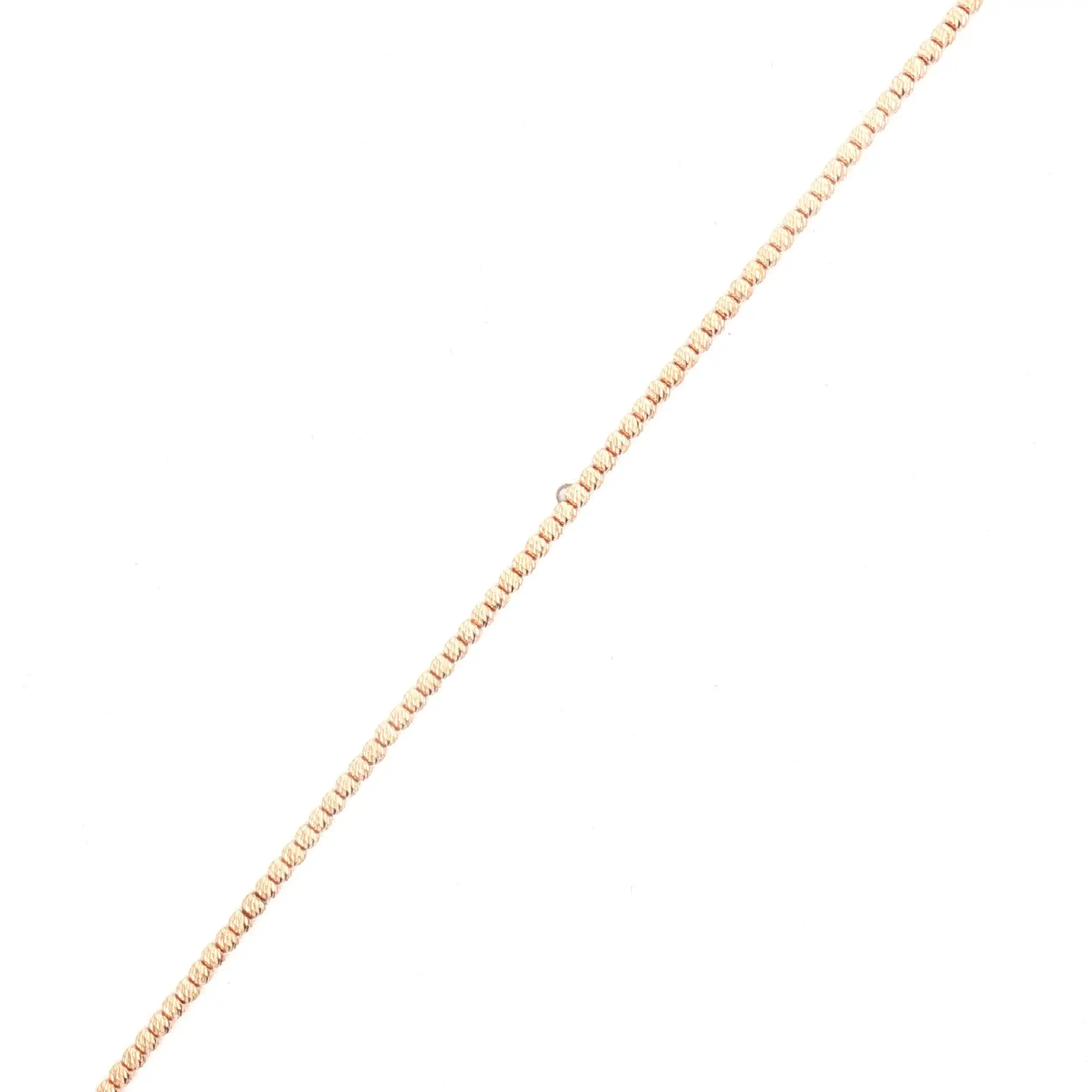 Armband Rotgold Kügelchen diamantiert