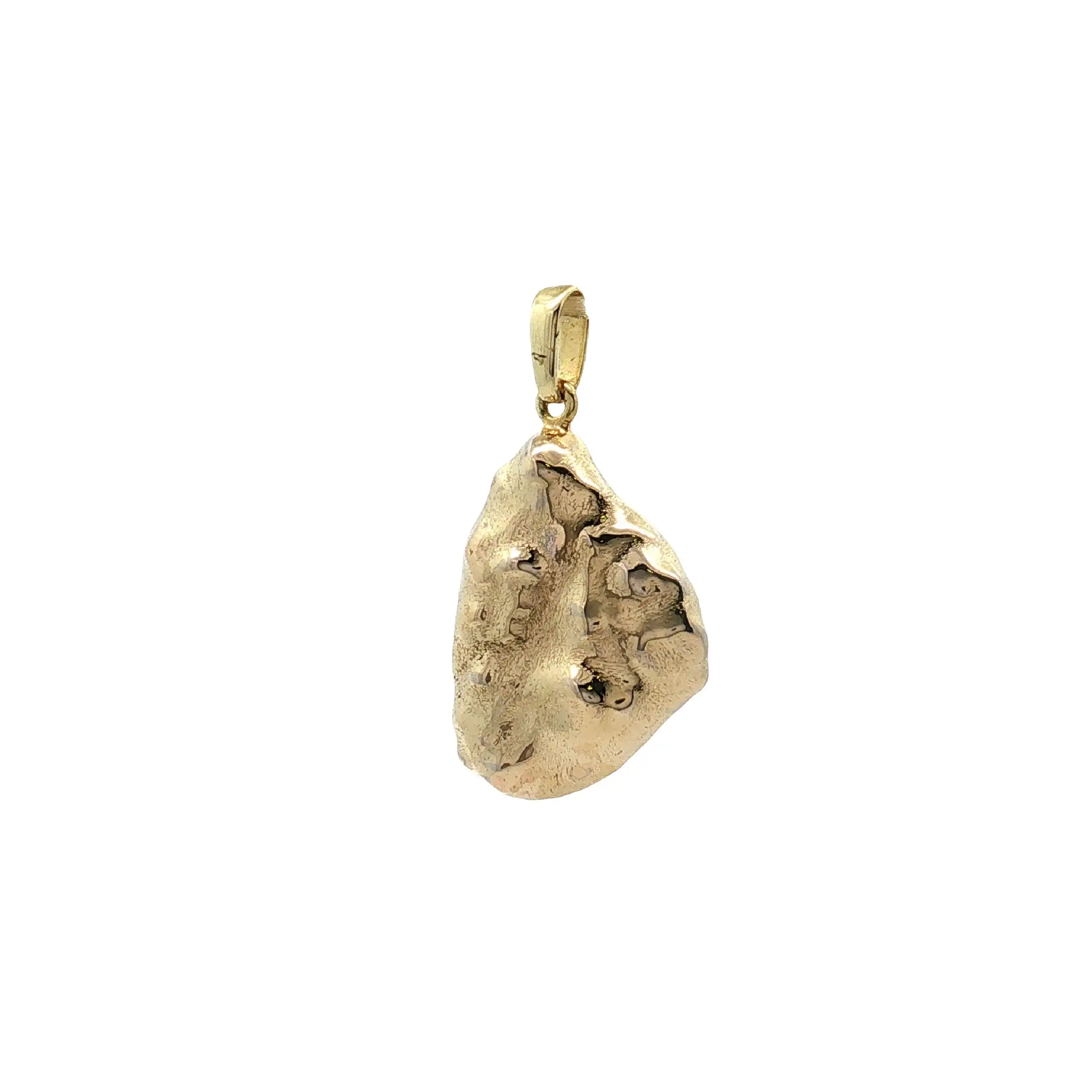 Anhänger Gelbgold Nugget