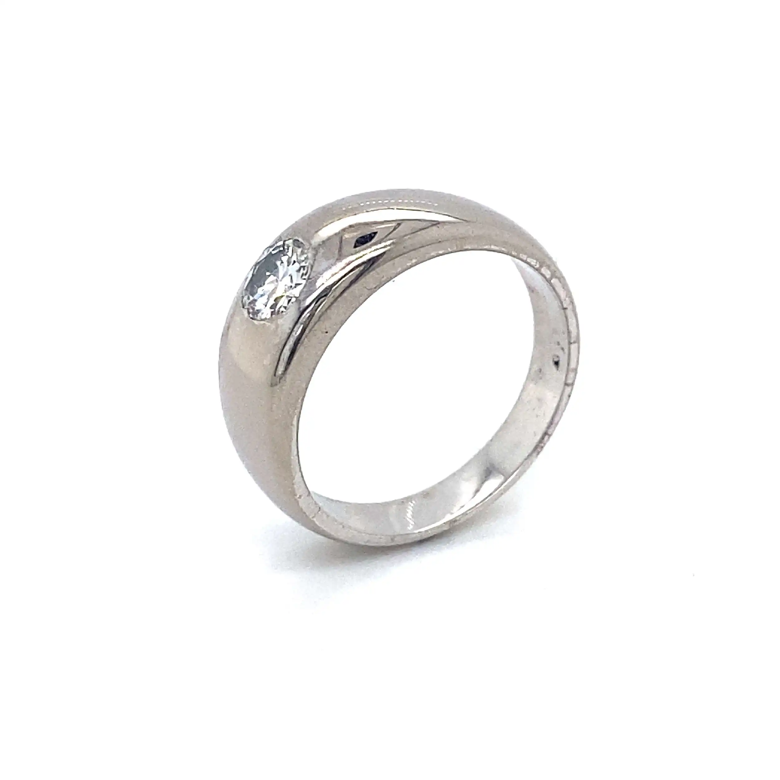 Ring Weißgold mit Solitär Brillant ca. 0,5ct Ring Weißgold mit Solitär Brillant ca. 0,5ct