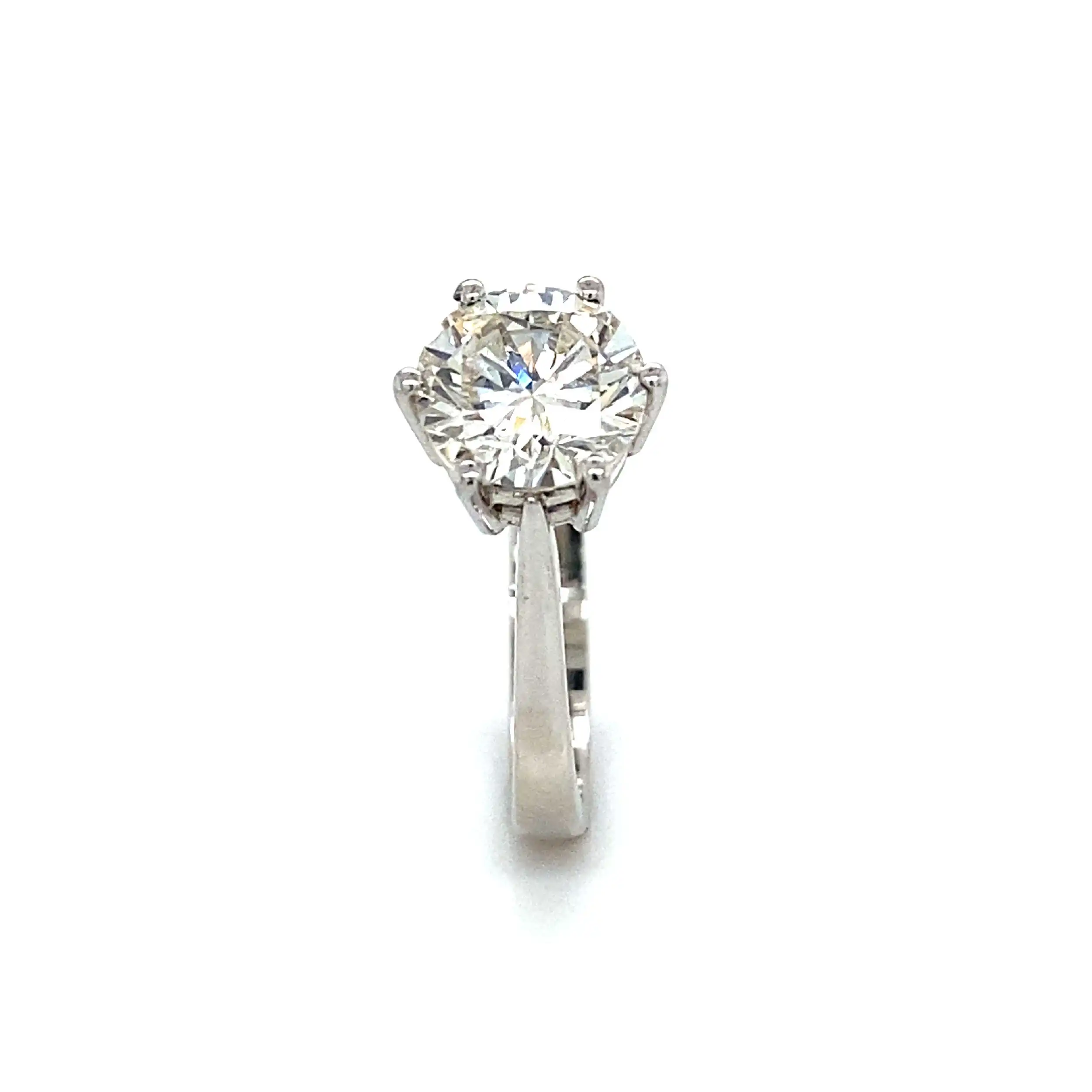 Ring Weißgold mit Brillant Solitär Ring Weißgold mit Brillant Solitär
