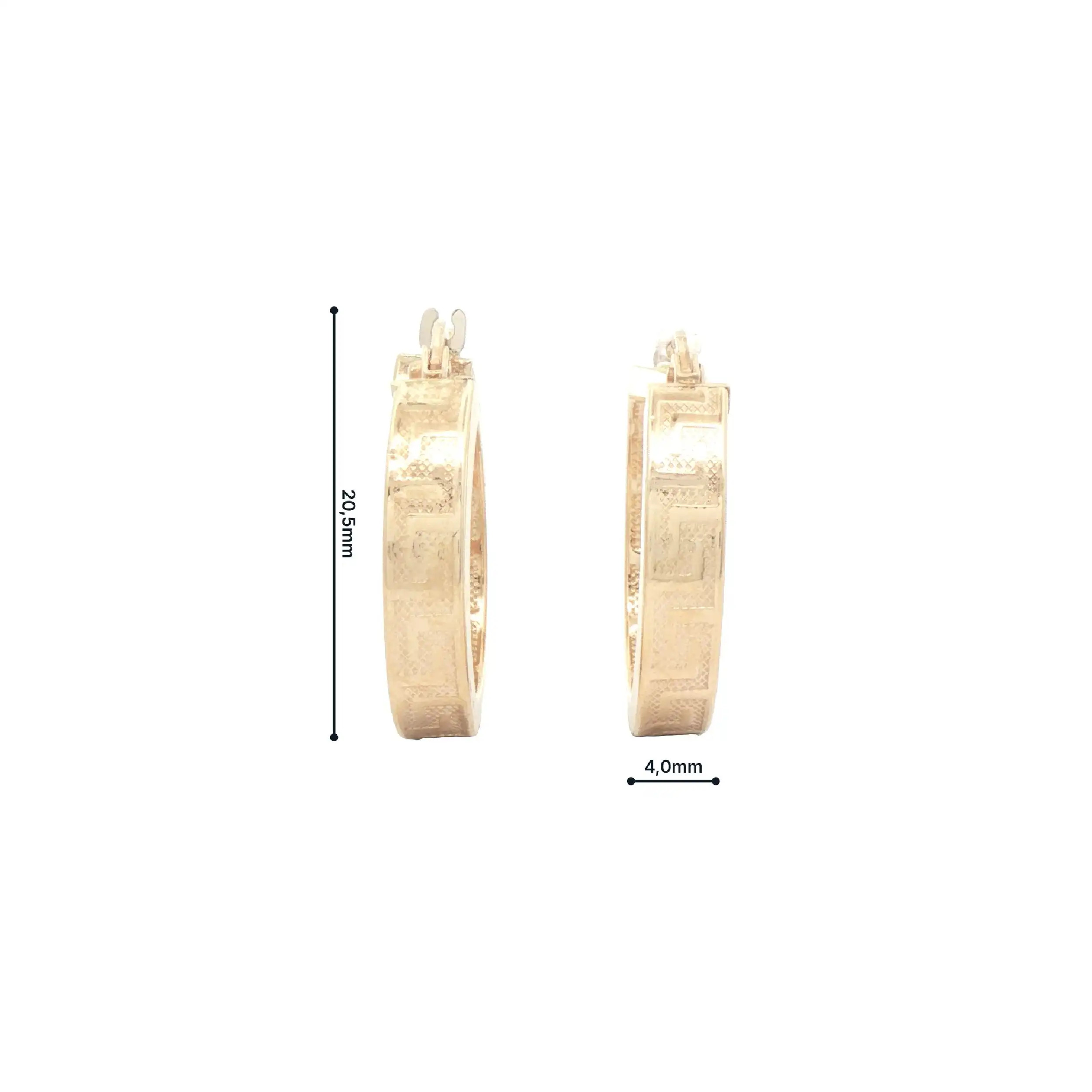 Creolen Gelbgold Creolen Gelbgold