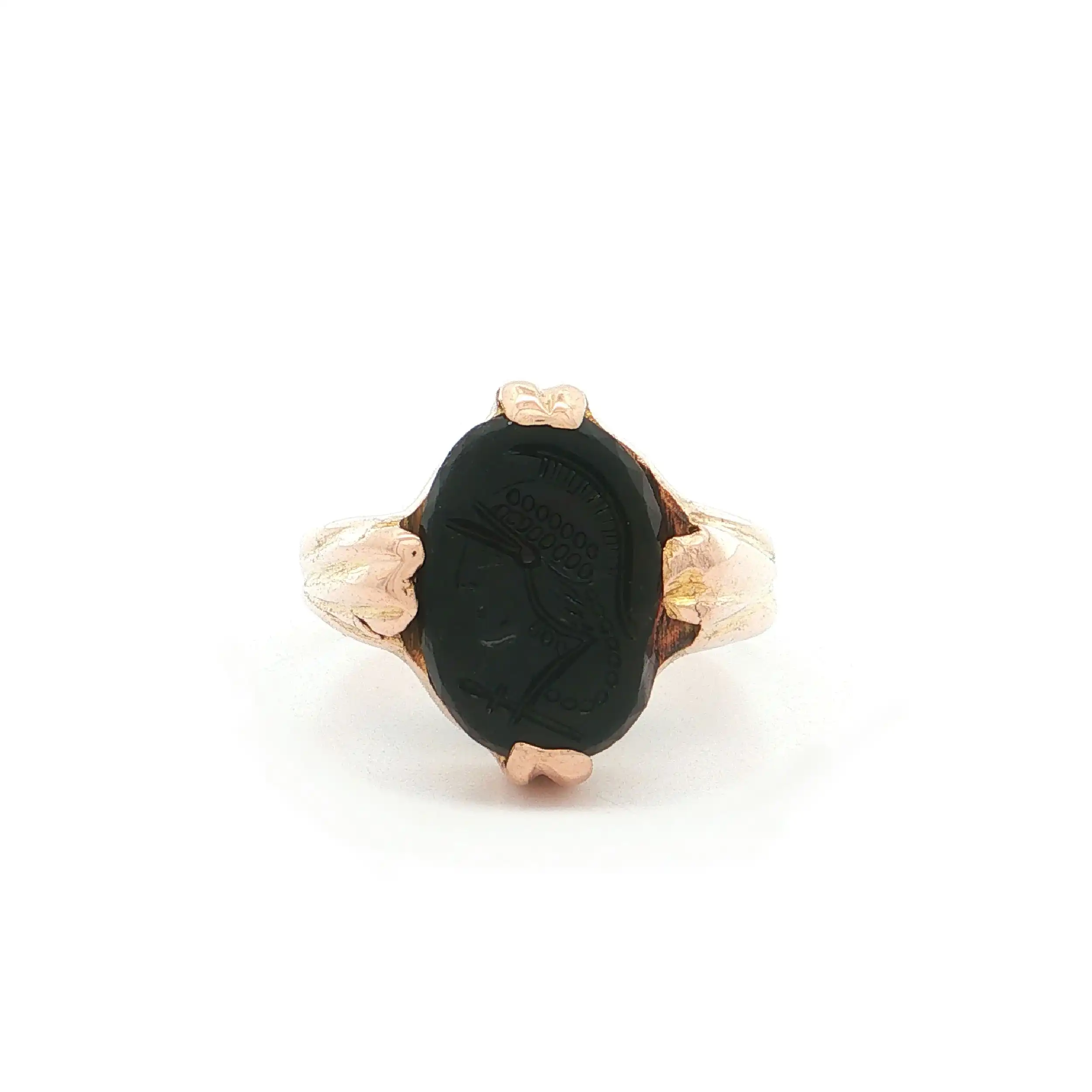 Ring Roségold mit Onyx Ring Roségold mit Onyx