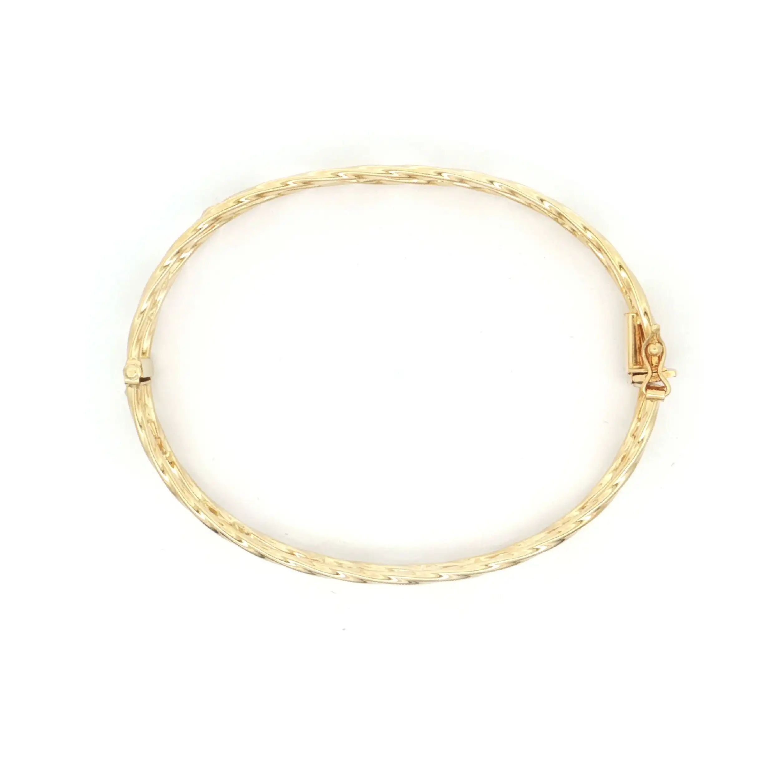 Armreif Gelbgold mit Elefanten