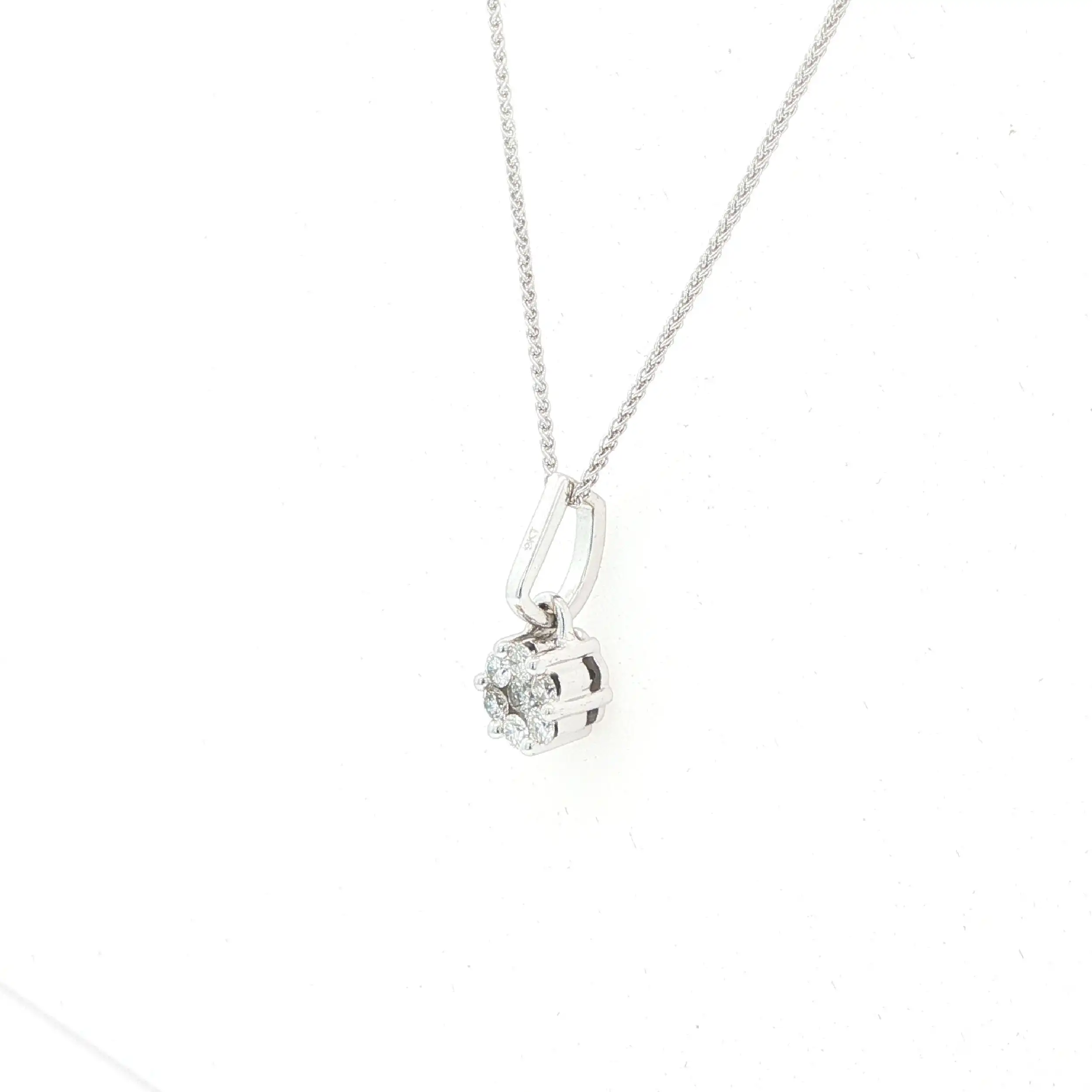 Collier Weißgold mit Brillanten Collier Weißgold mit Brillanten