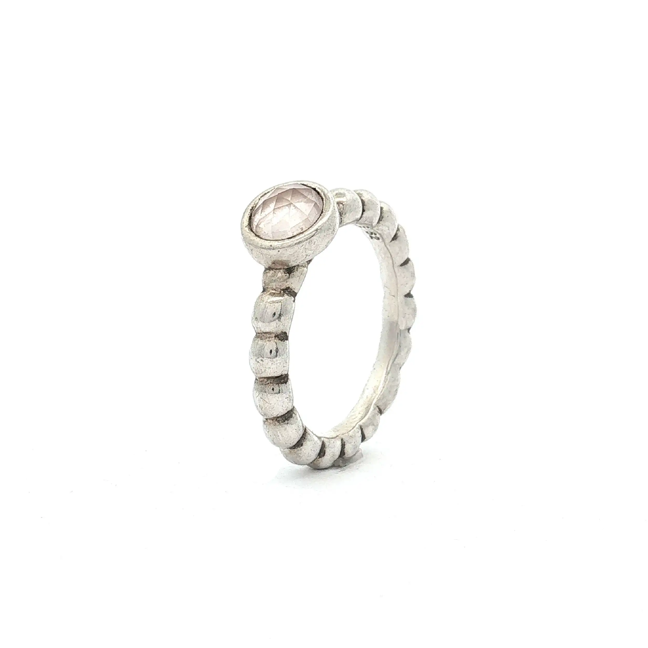 Ring Pandora Sweet Dreams mit rosa Quartz