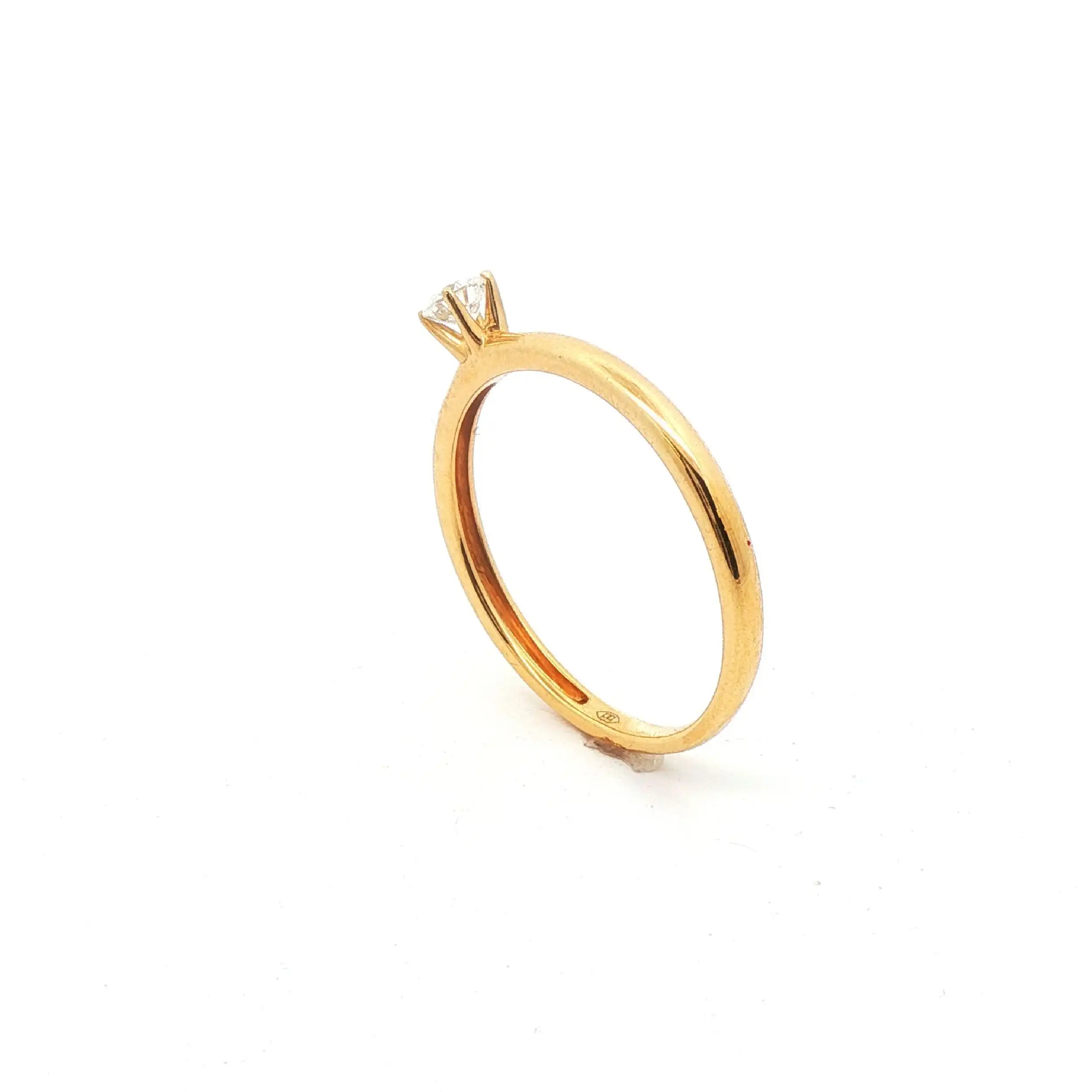 Solitärring Gelbgold mit Brillant 0,20ct Solitärring Gelbgold mit Brillant 0,20ct