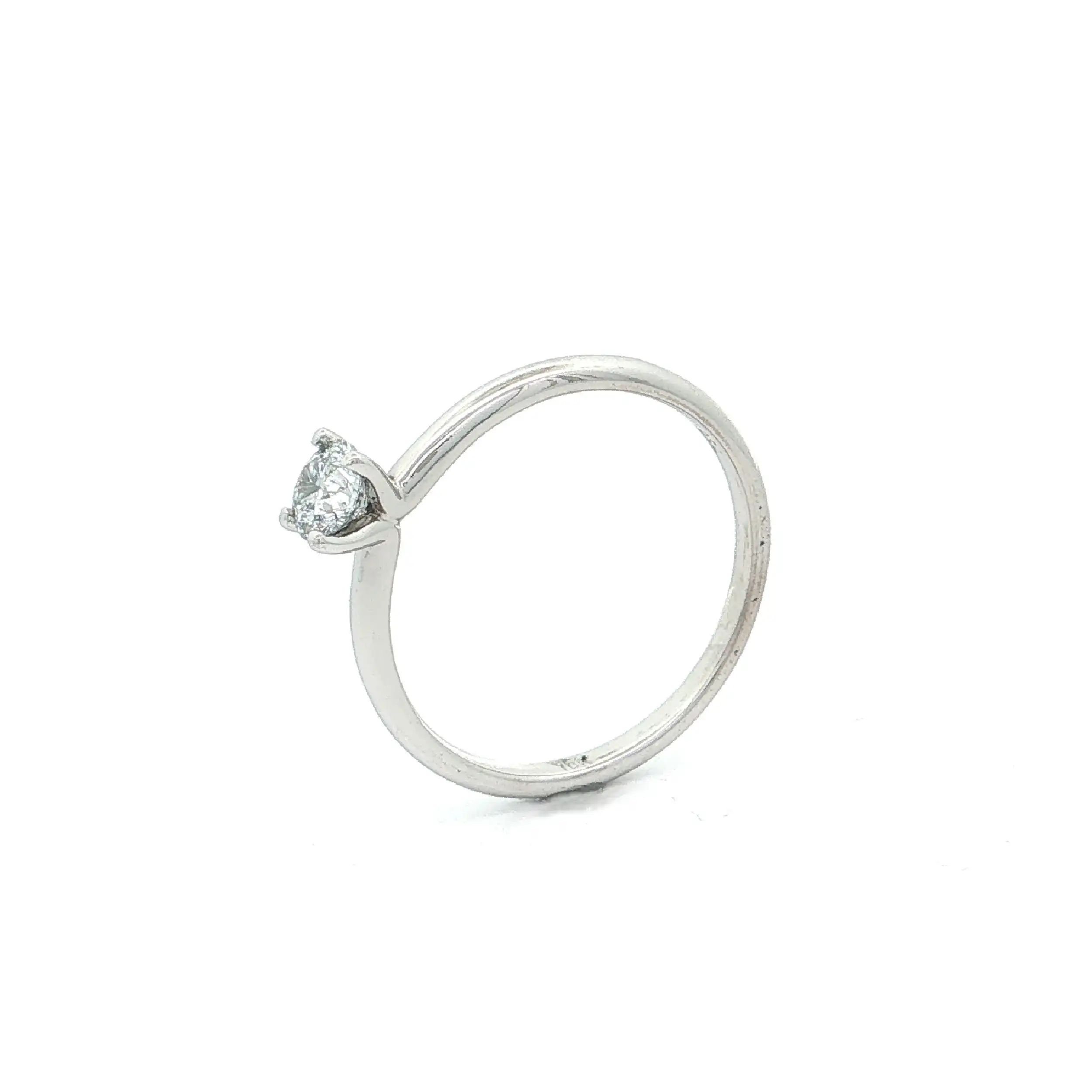 Ring Weißgold mit Brillant