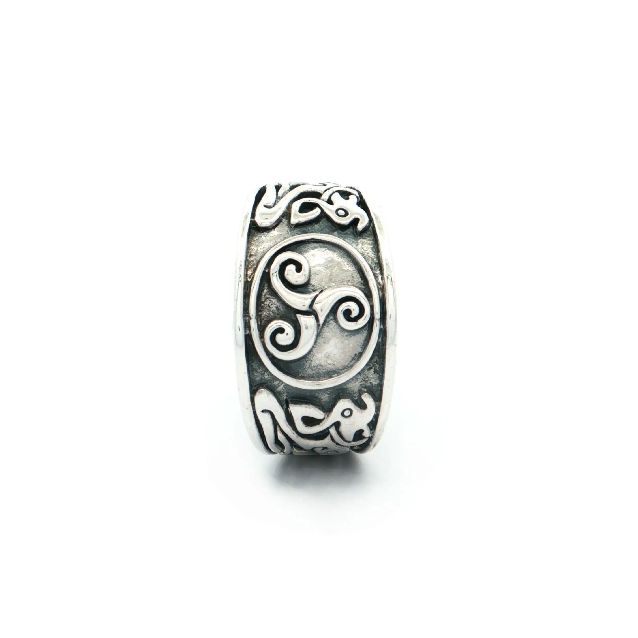 Silberring mit Muster Silberring mit Muster
