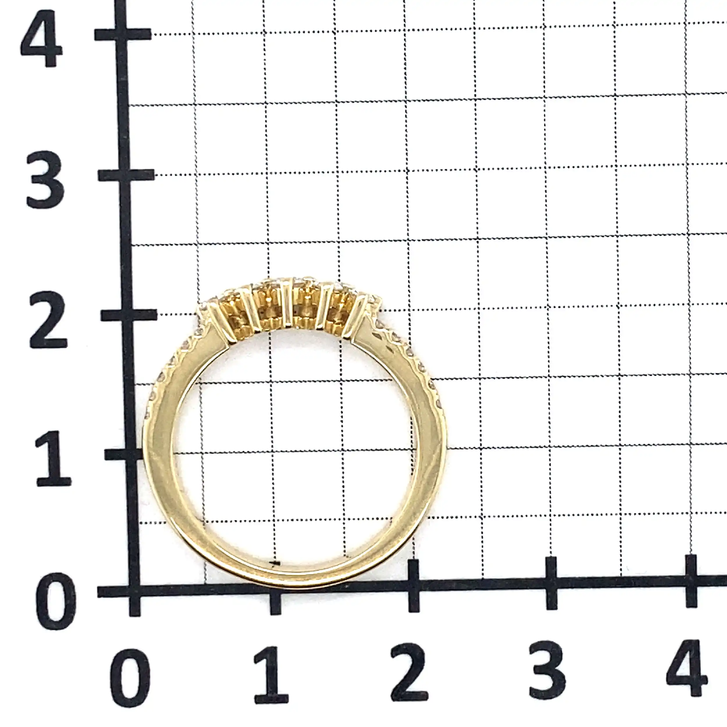 Ring Gelbgold mit Brillanten Ring Gelbgold mit Brillanten