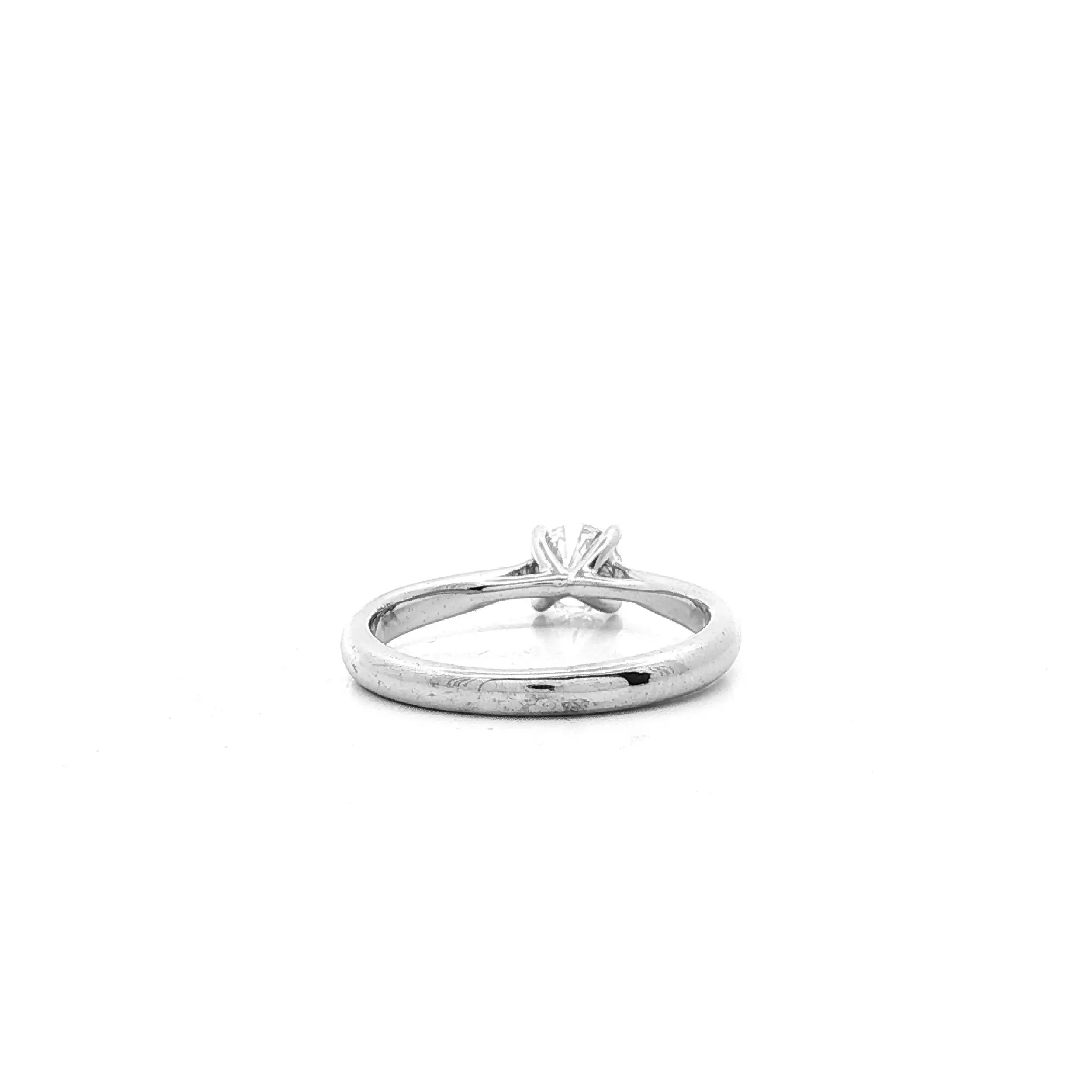 Solitärring Weißgold mit Brillant Solitärring Weißgold mit Brillant