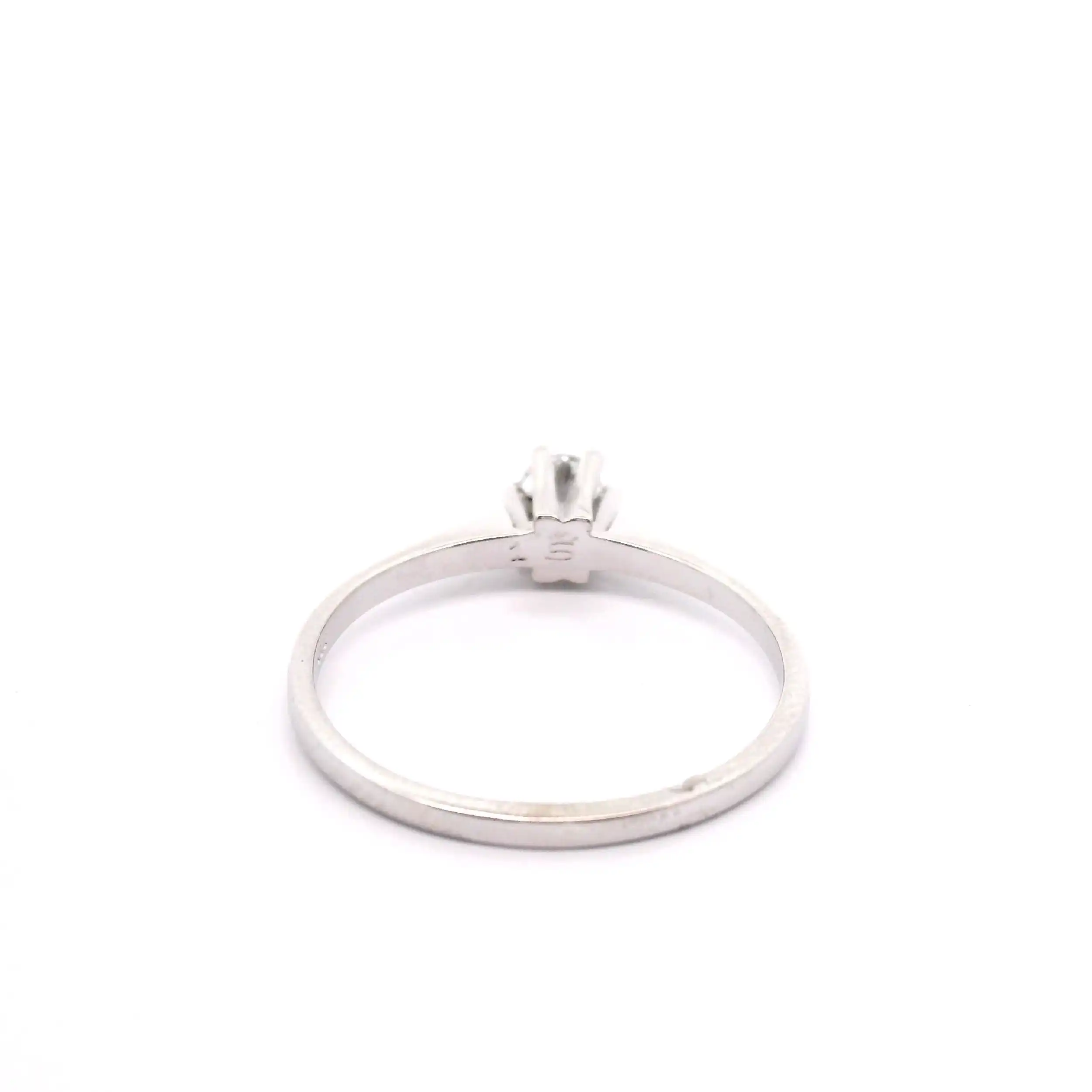Ring Weißgold mit Brillant