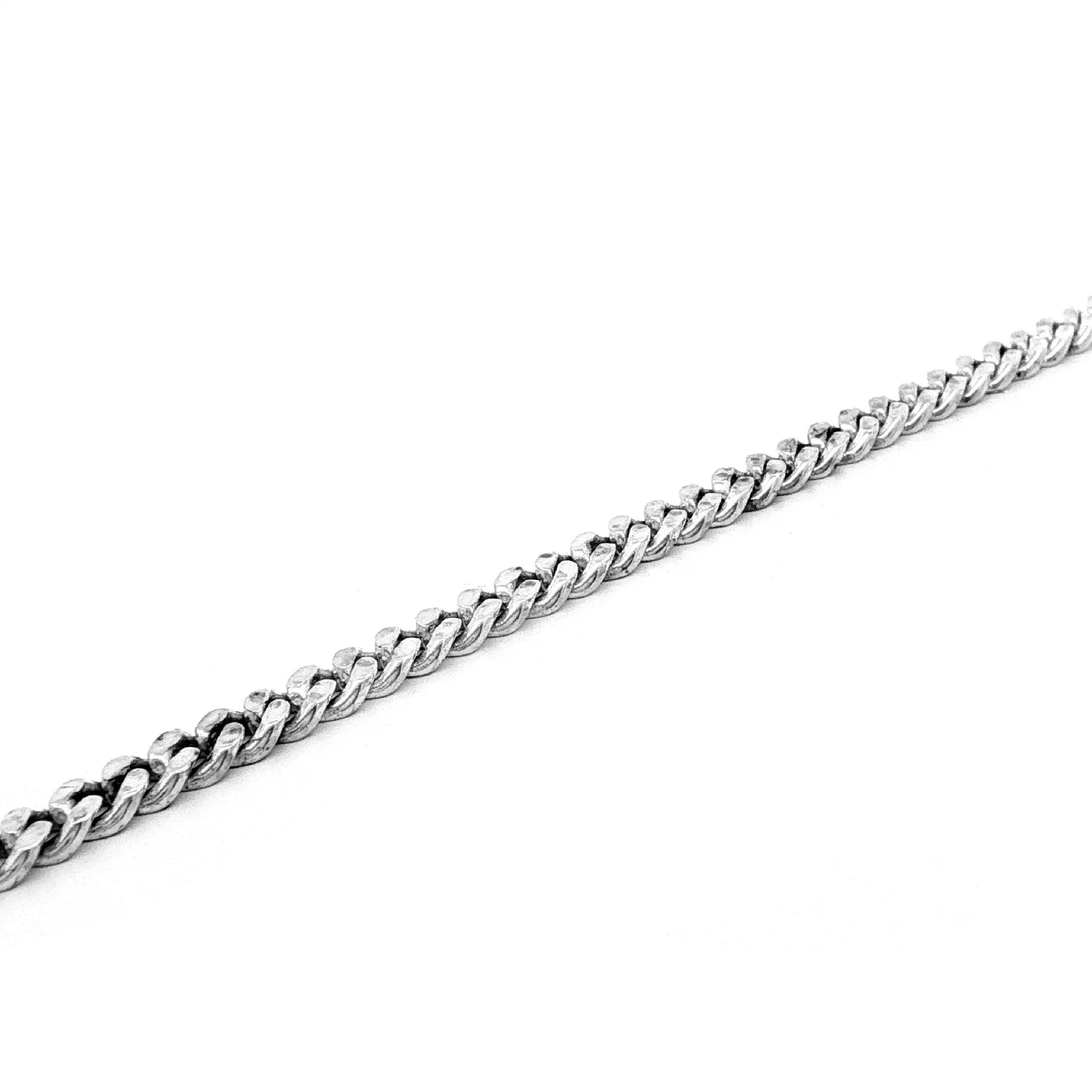 Panzerarmband Silber