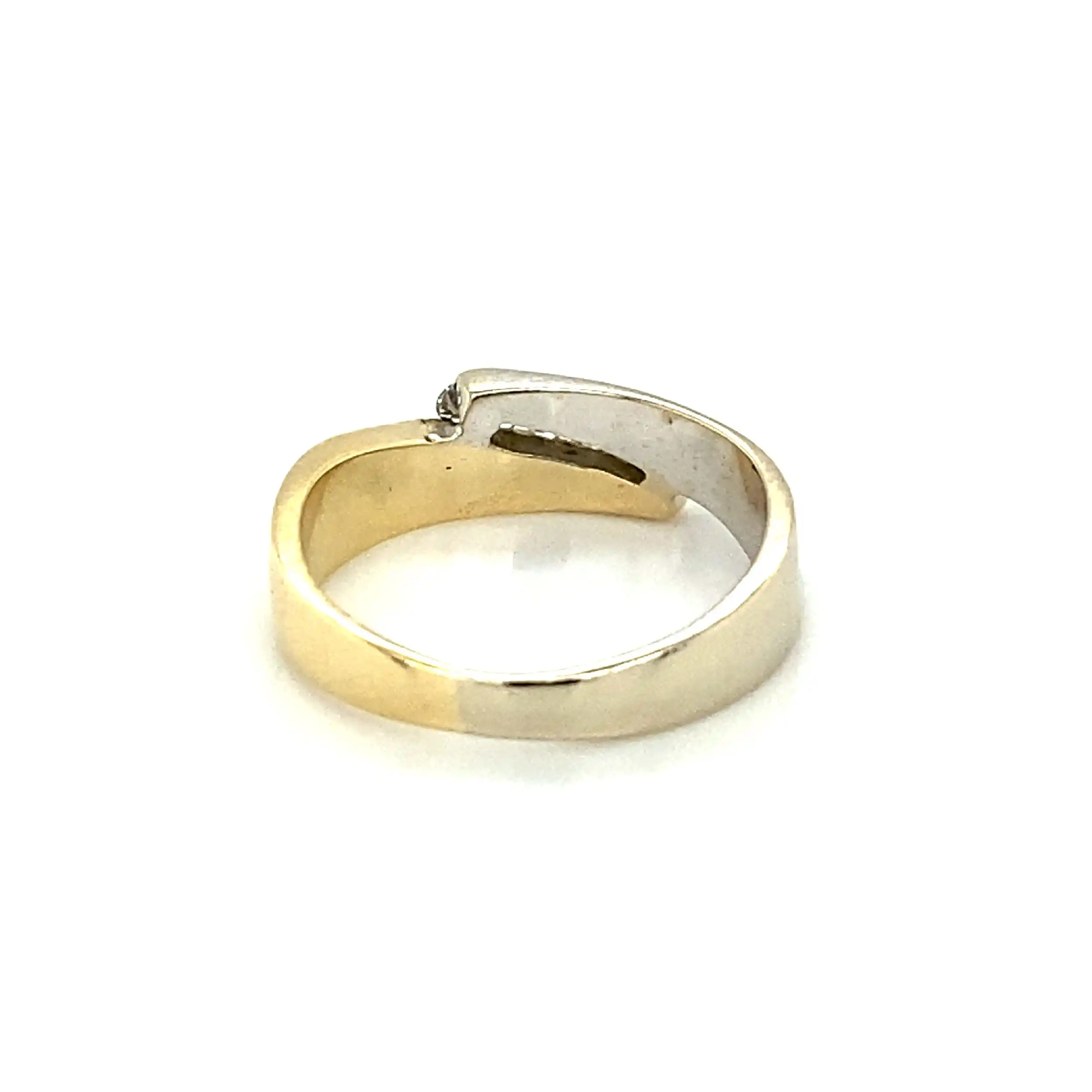 Ring Bicolor mit Brillanten Ring Bicolor mit Brillanten