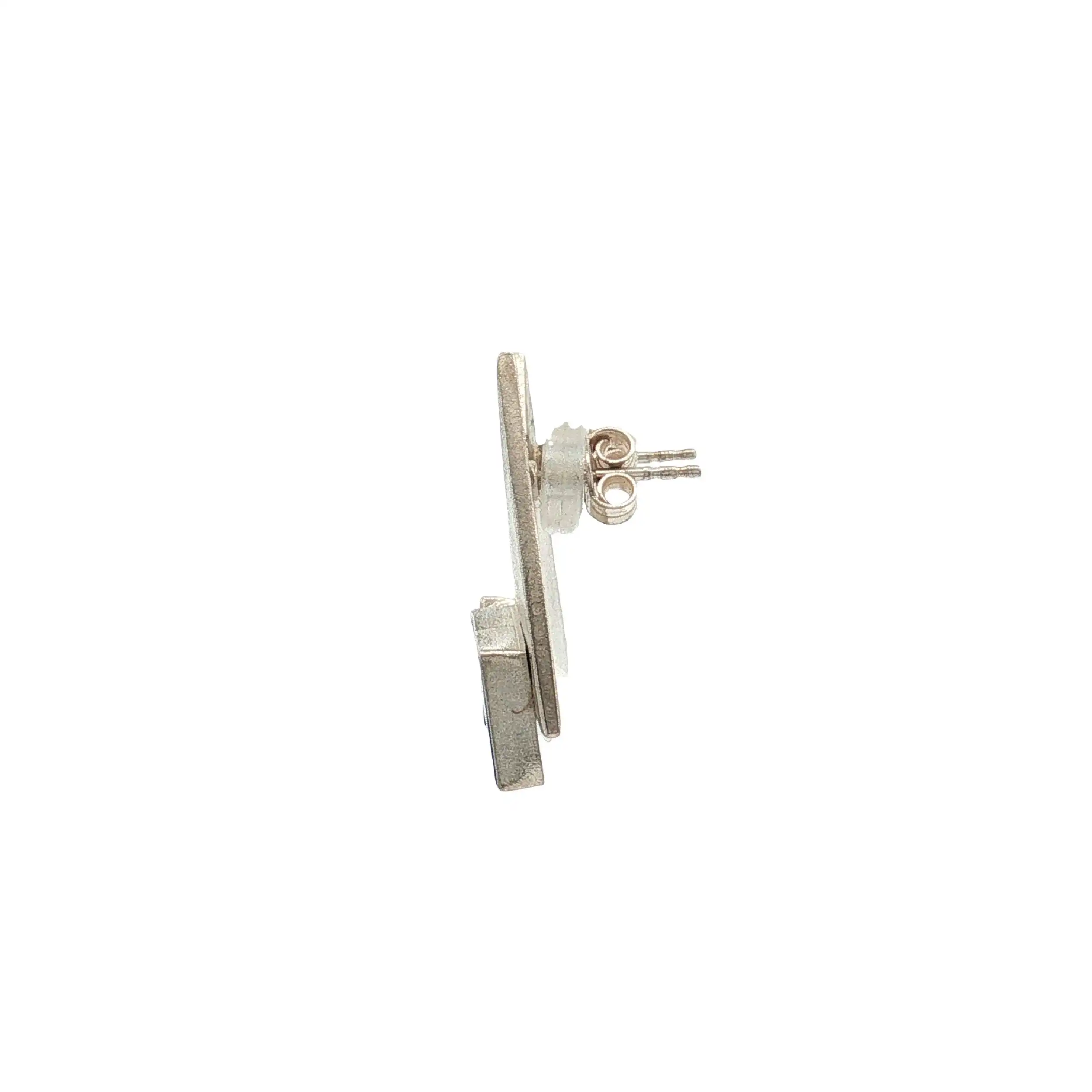 Paar Ohrstecker Silber mit Lapislazuli