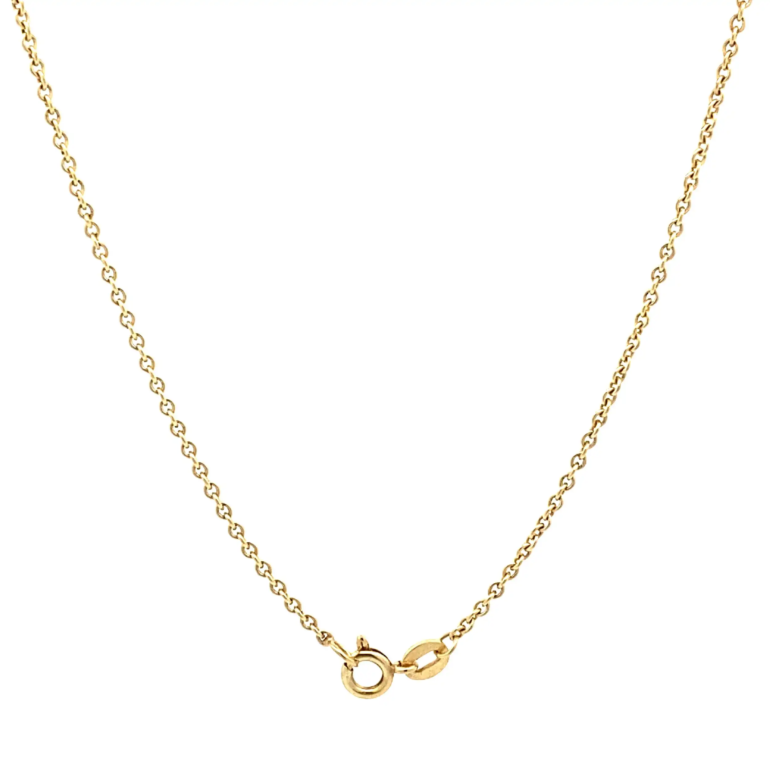 Collier Gelbgold mit Granat