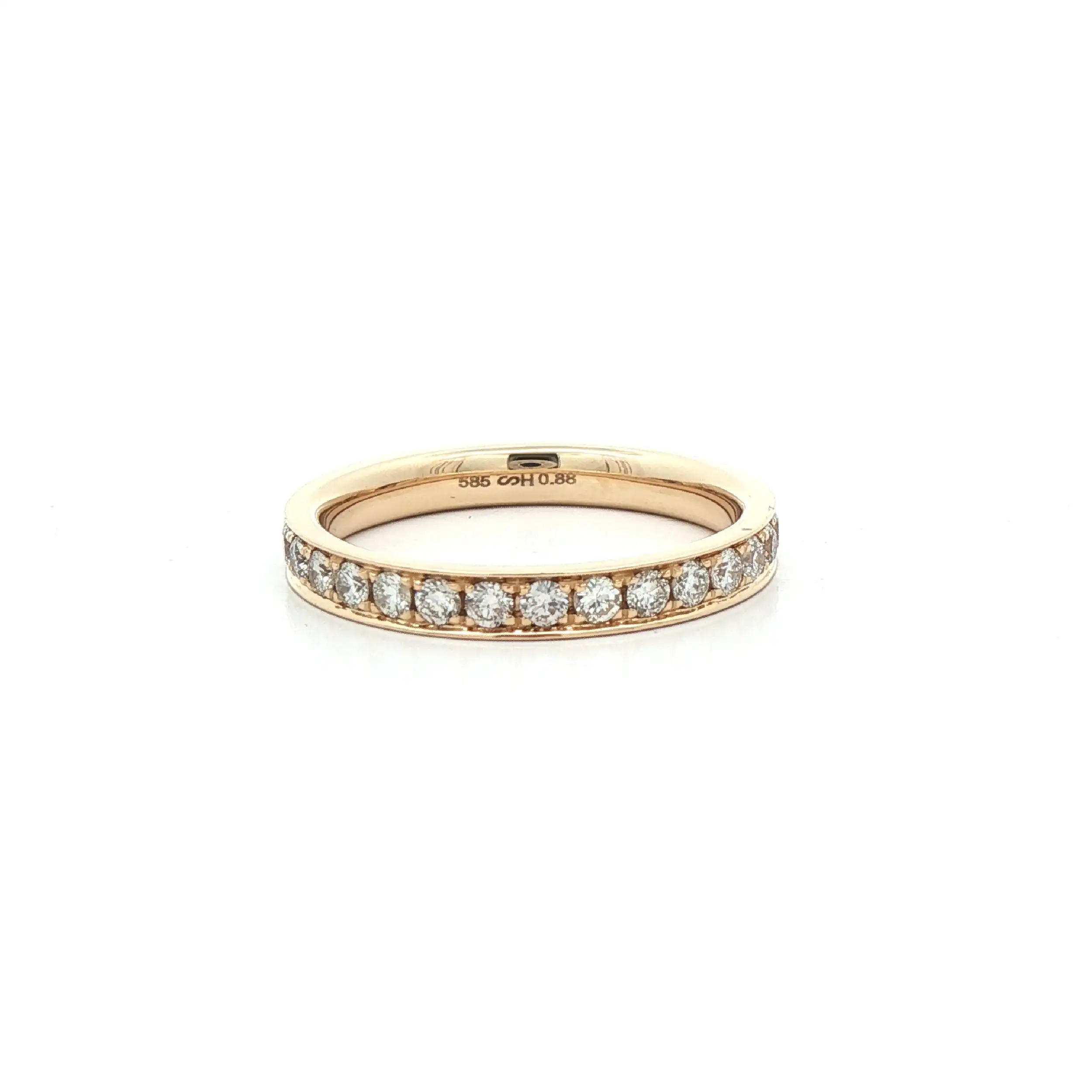 Memoryring Gelbgold mit Brillanten Memoryring Gelbgold mit Brillanten
