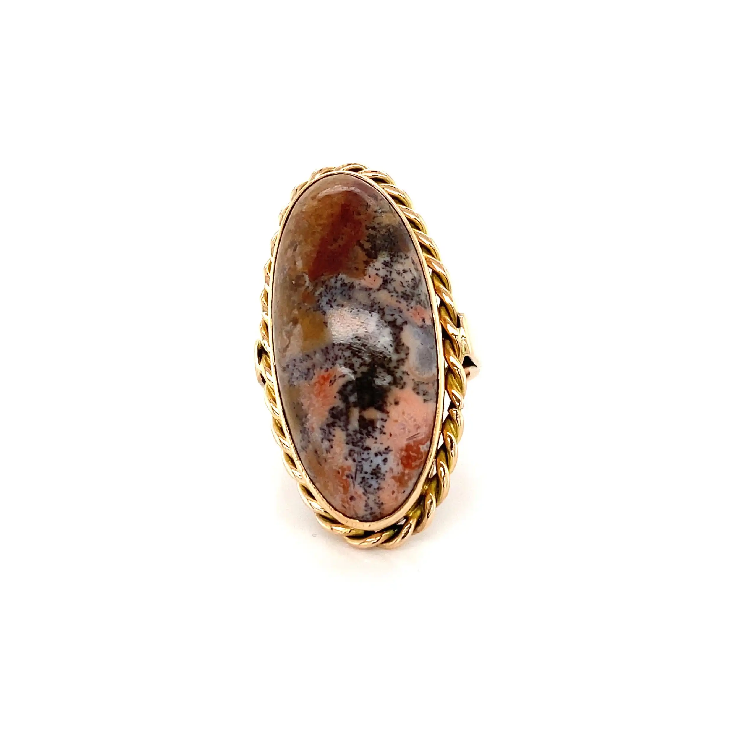 Ring Roségold mit Granitstein Ring Roségold mit Granitstein