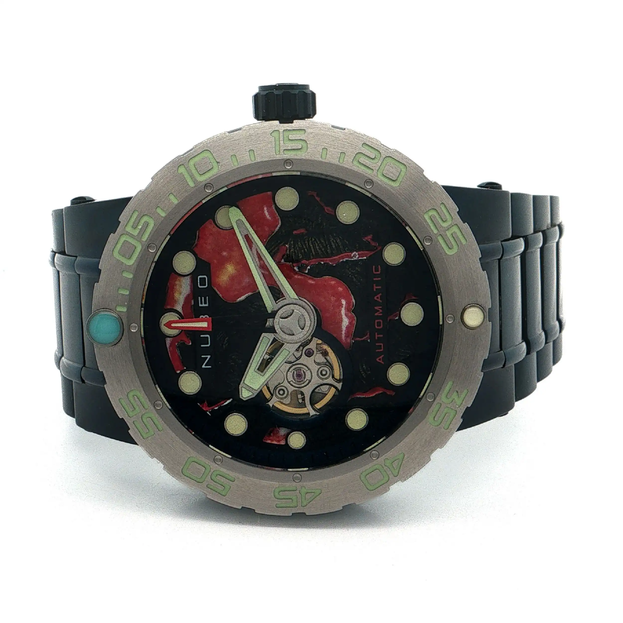 Herrenuhr Nubeo Mars Martian Meteorite Limited Edition Automatik Herrenuhr Nubeo Mars Martian Meteorite Limited Edition Automatik