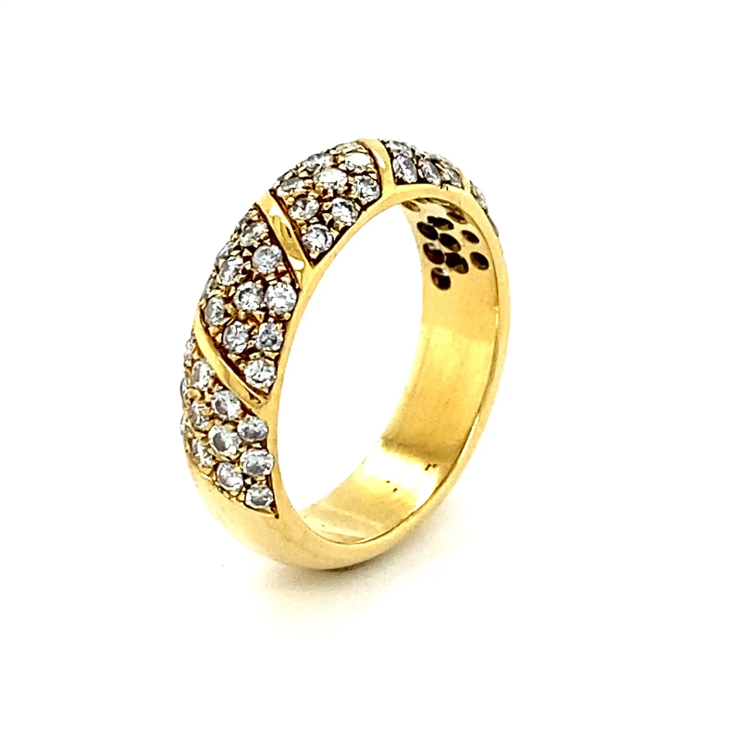 Ring Gelbgold mit Brillanten