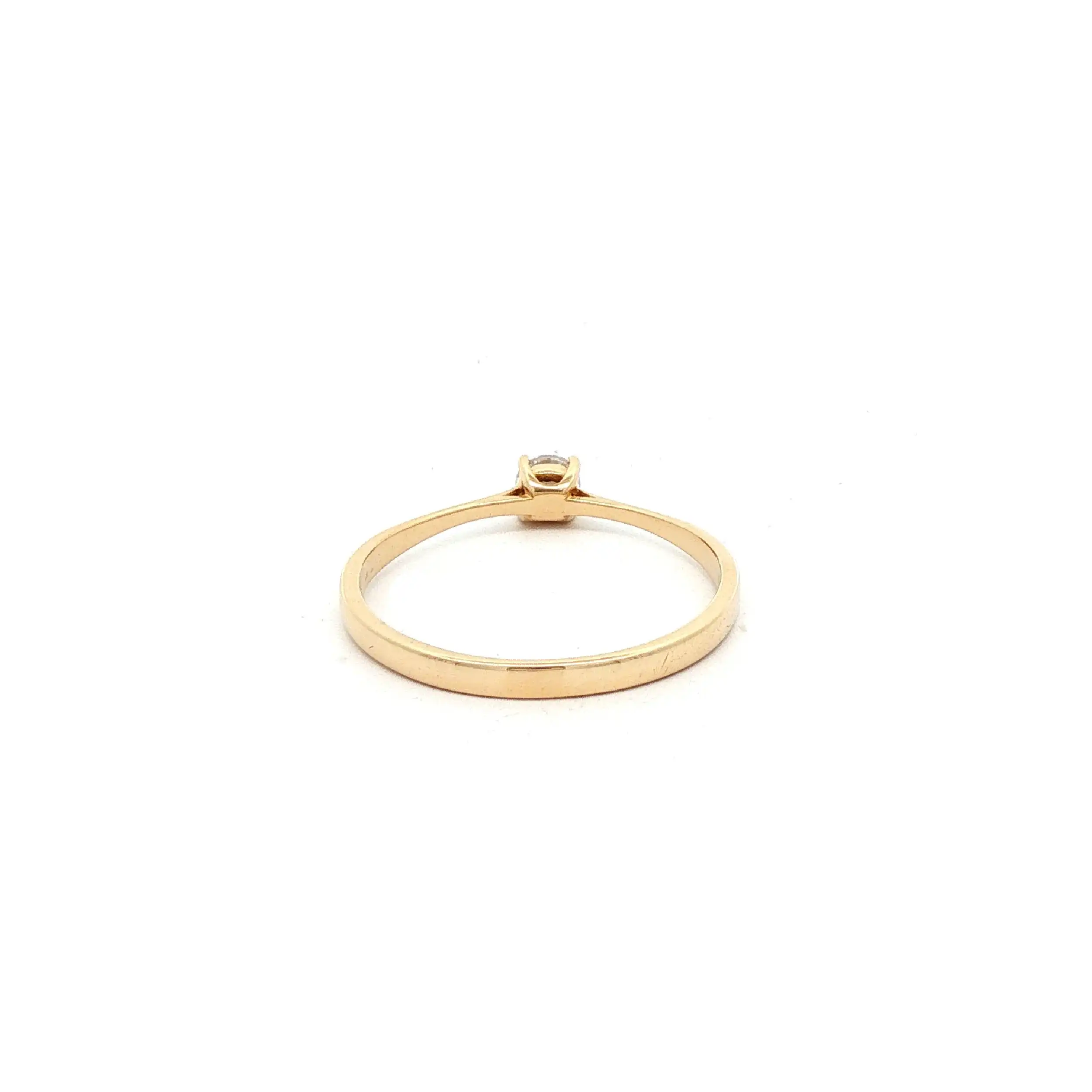 Ring Gelbgold mit Zirkonia Ring Gelbgold mit Zirkonia