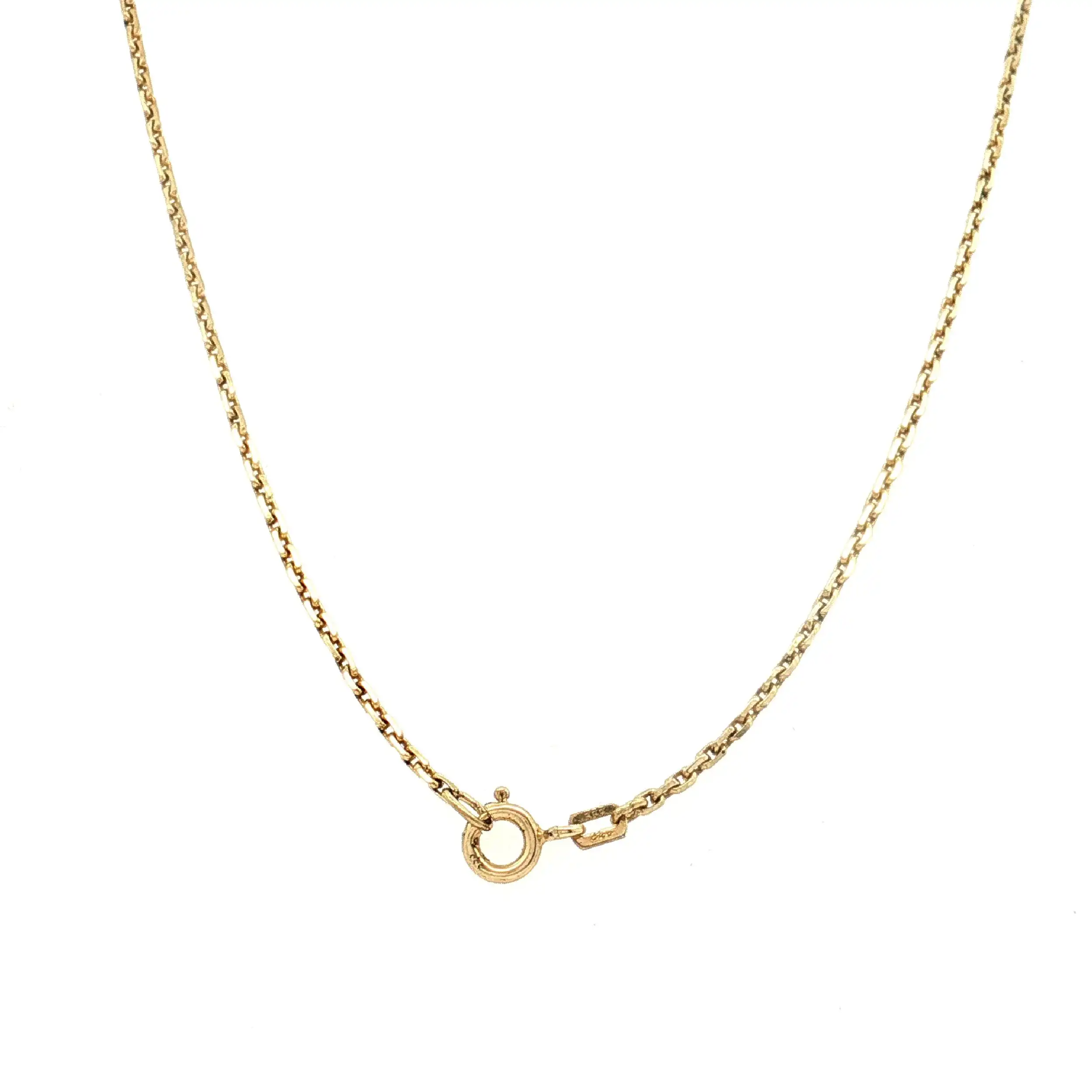 Ankerkette Gelbgold