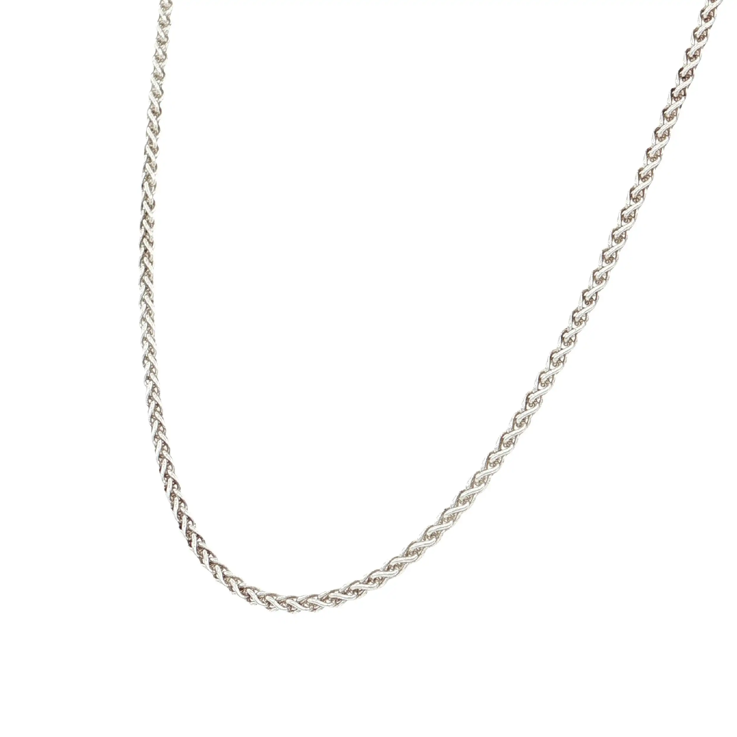 Zopfkette Silber