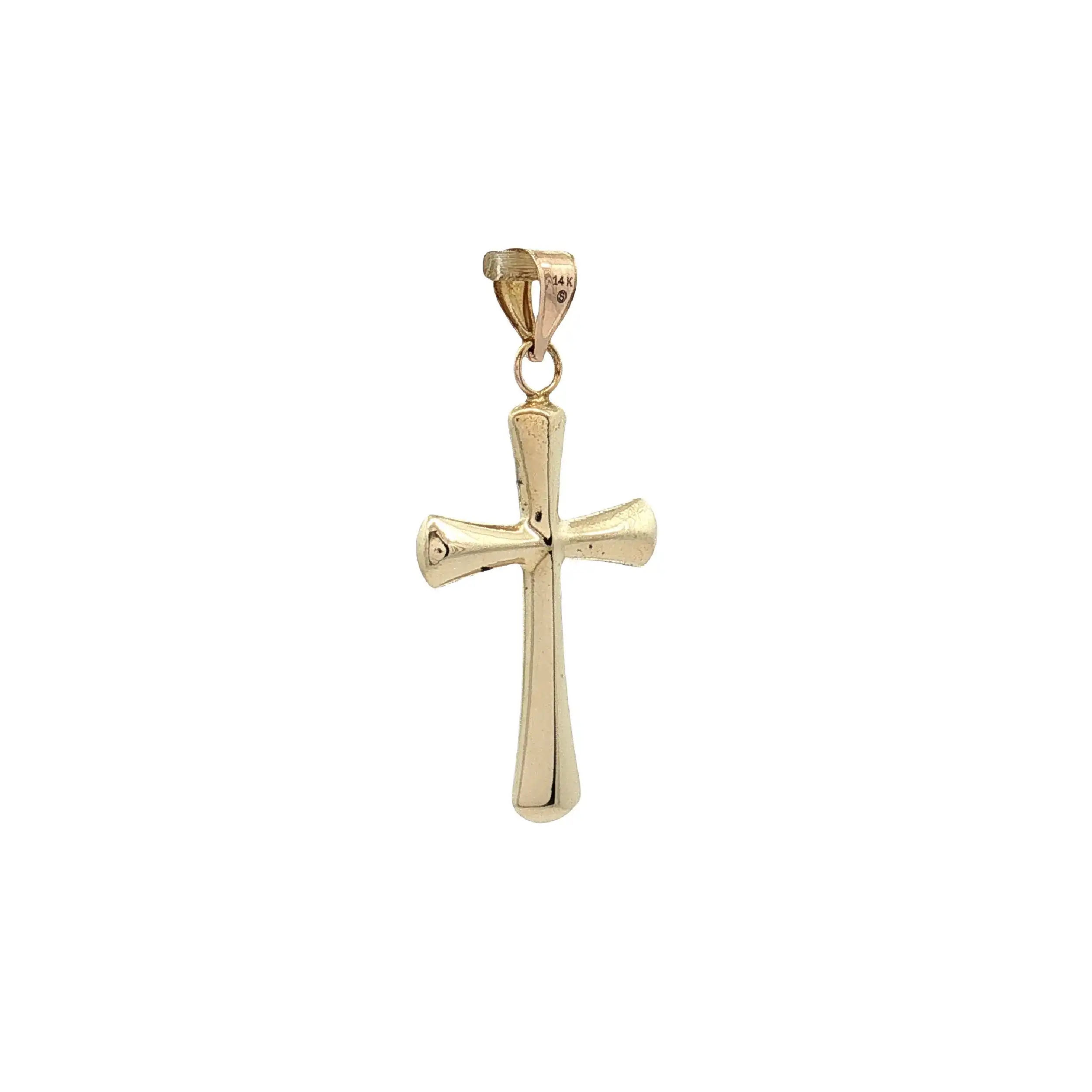 Anhänger Gelbgold Kreuz hohl Anhänger Gelbgold Kreuz hohl