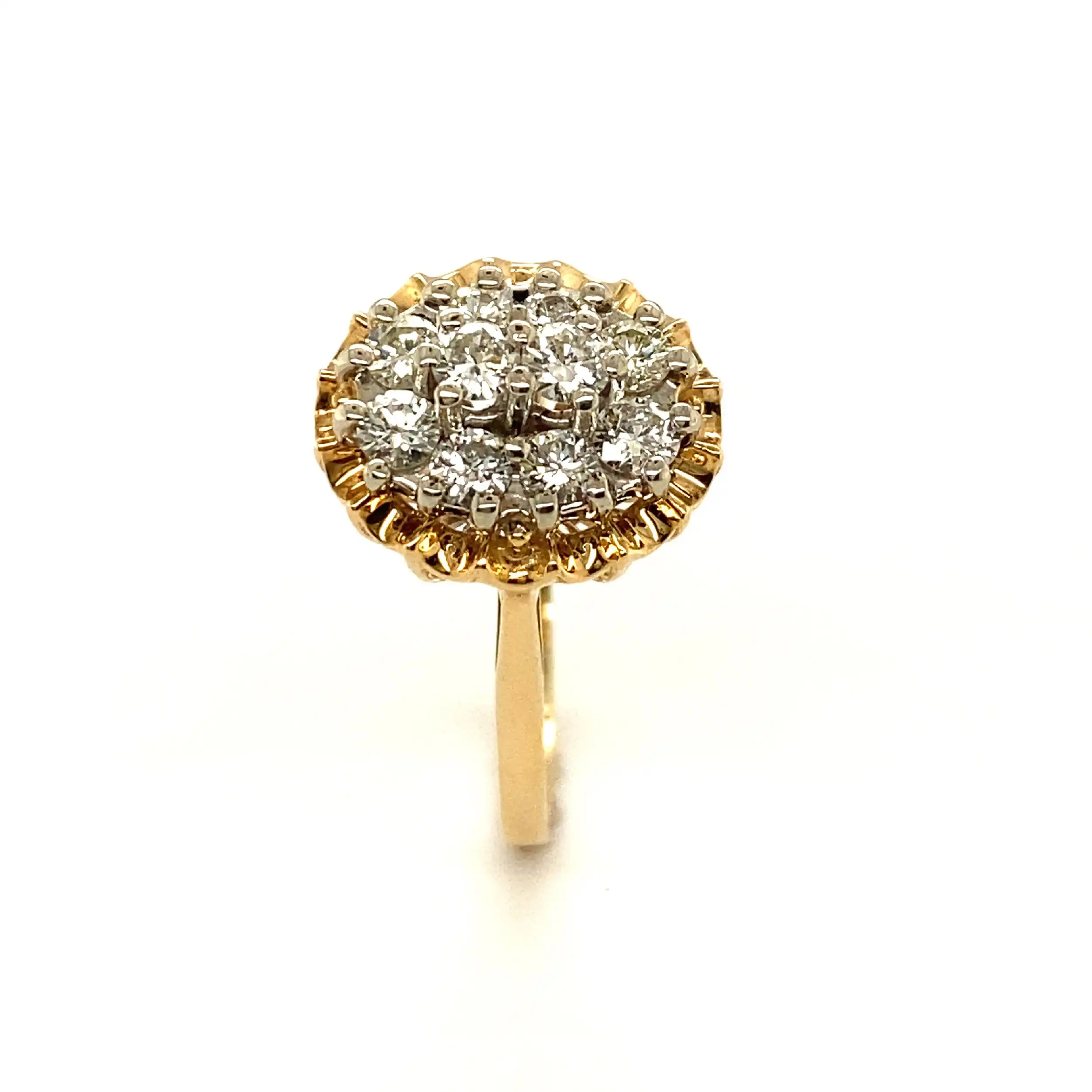 Ring Gelbgold mit Brillanten Ring Gelbgold mit Brillanten