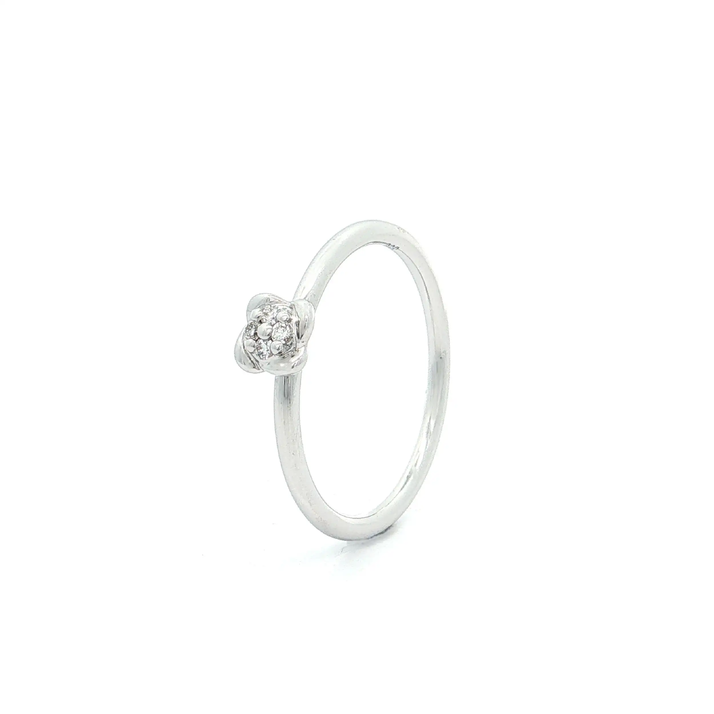Ring Weißgold mit Brillanten Ring Weißgold mit Brillanten