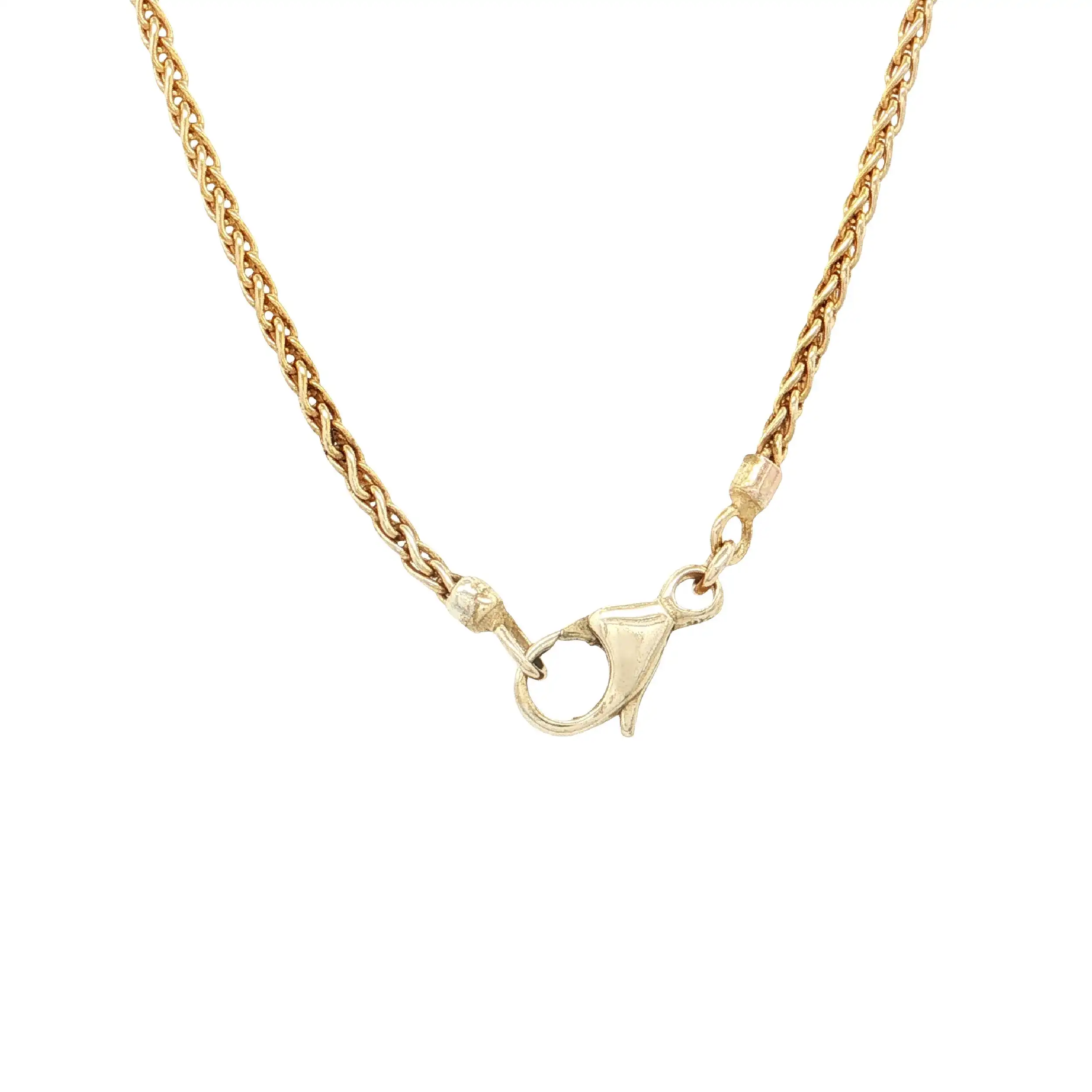 Kette Gelbgold mit Anhänger mit Zirkonia