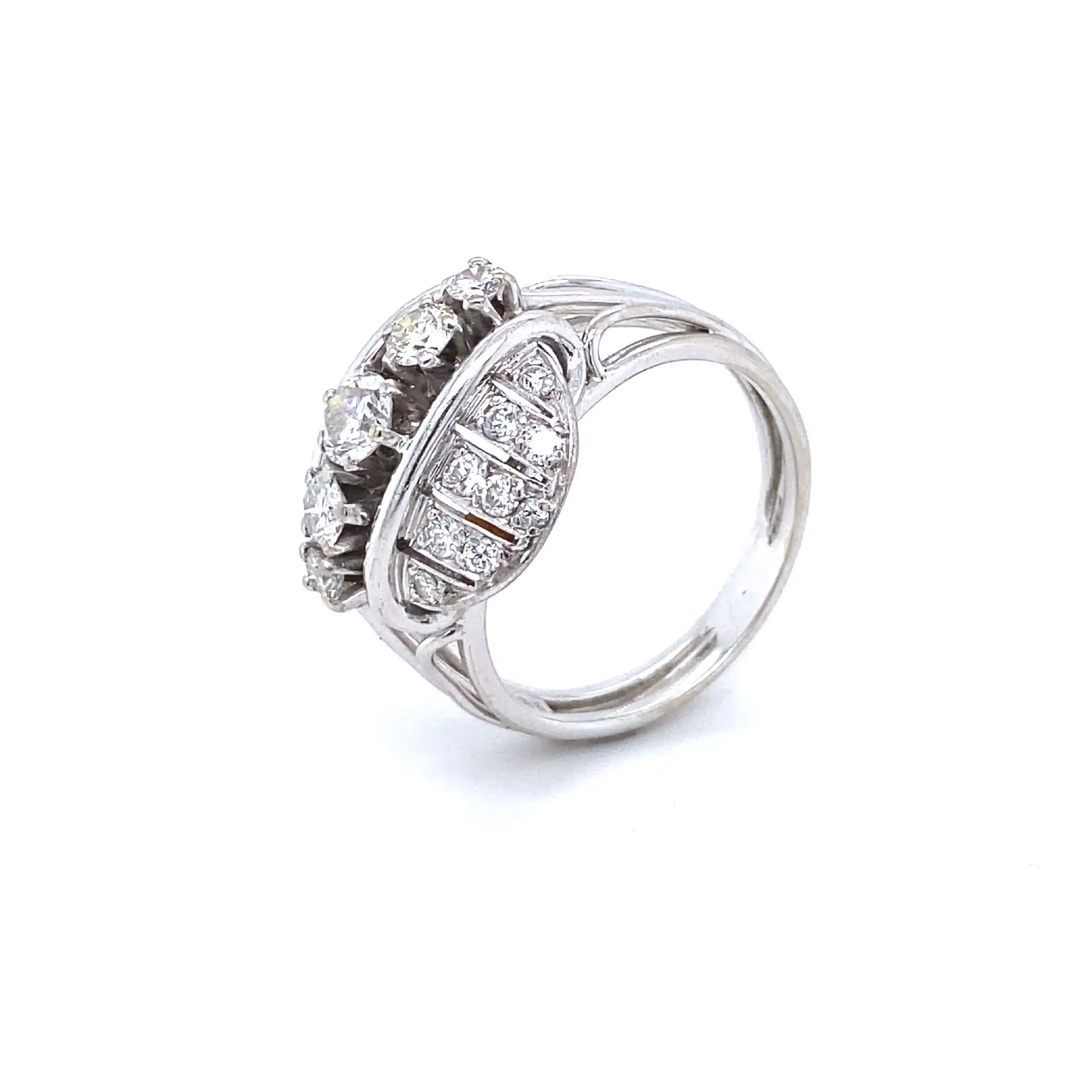 Ring Weißgold mit Brillanten
