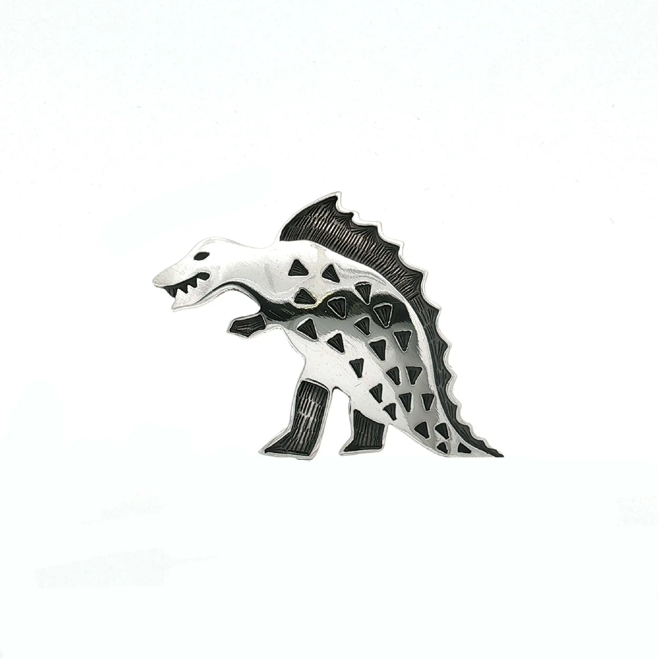 Brosche/Nadel Stegosaurus