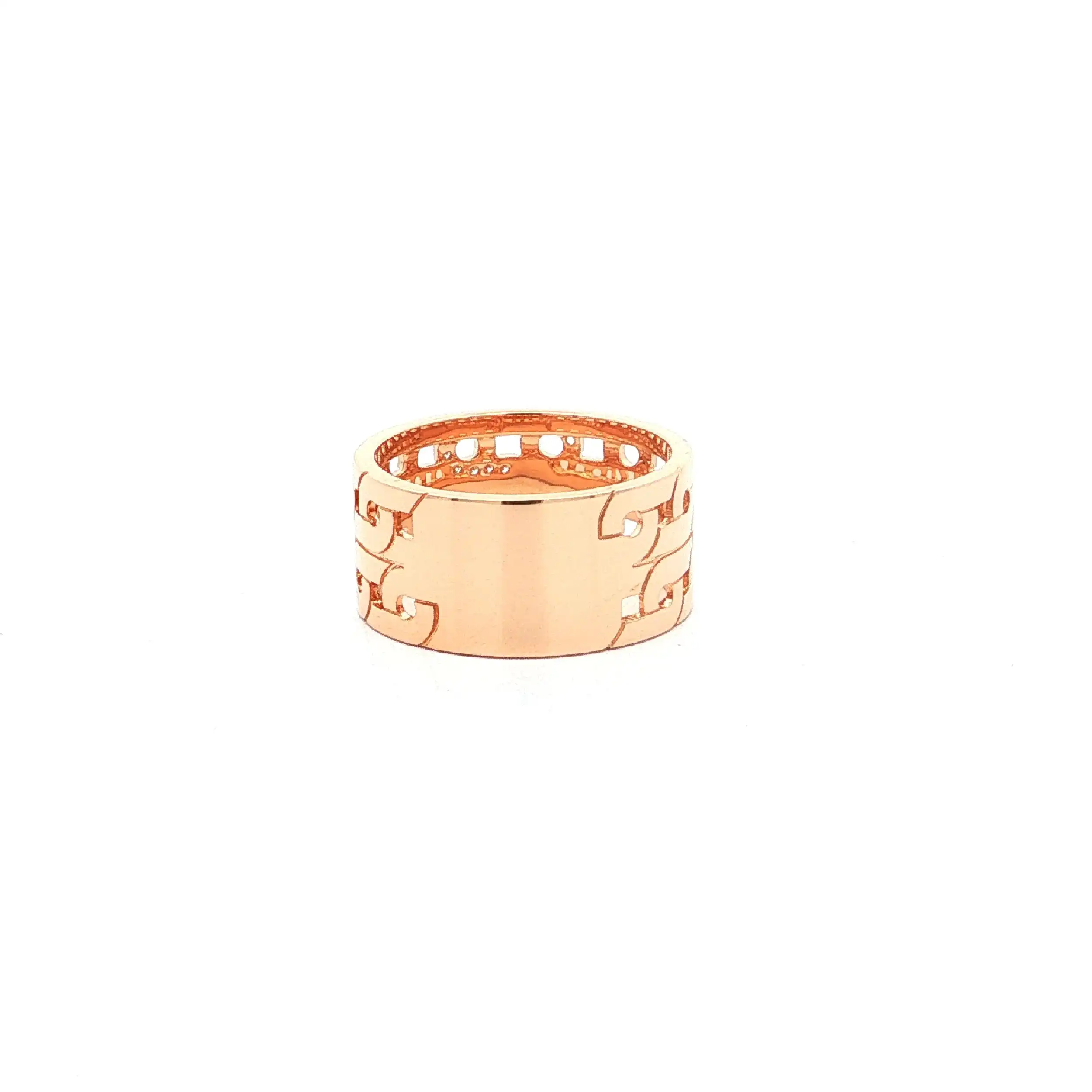 Ring Roségold mit Brillanten 0,09ct. TW/SI