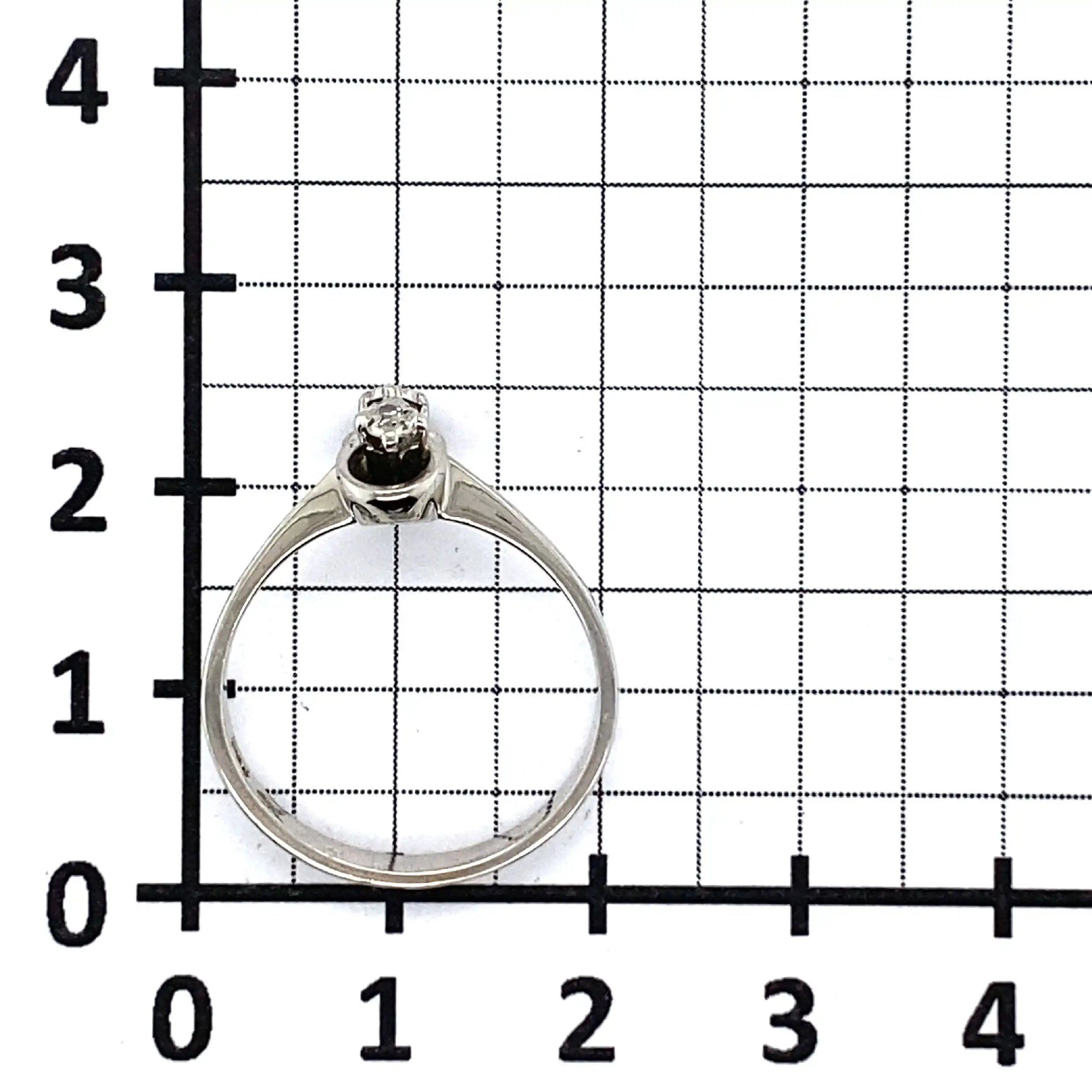 Ring Weißgold mit Diamanten Ring Weißgold mit Diamanten
