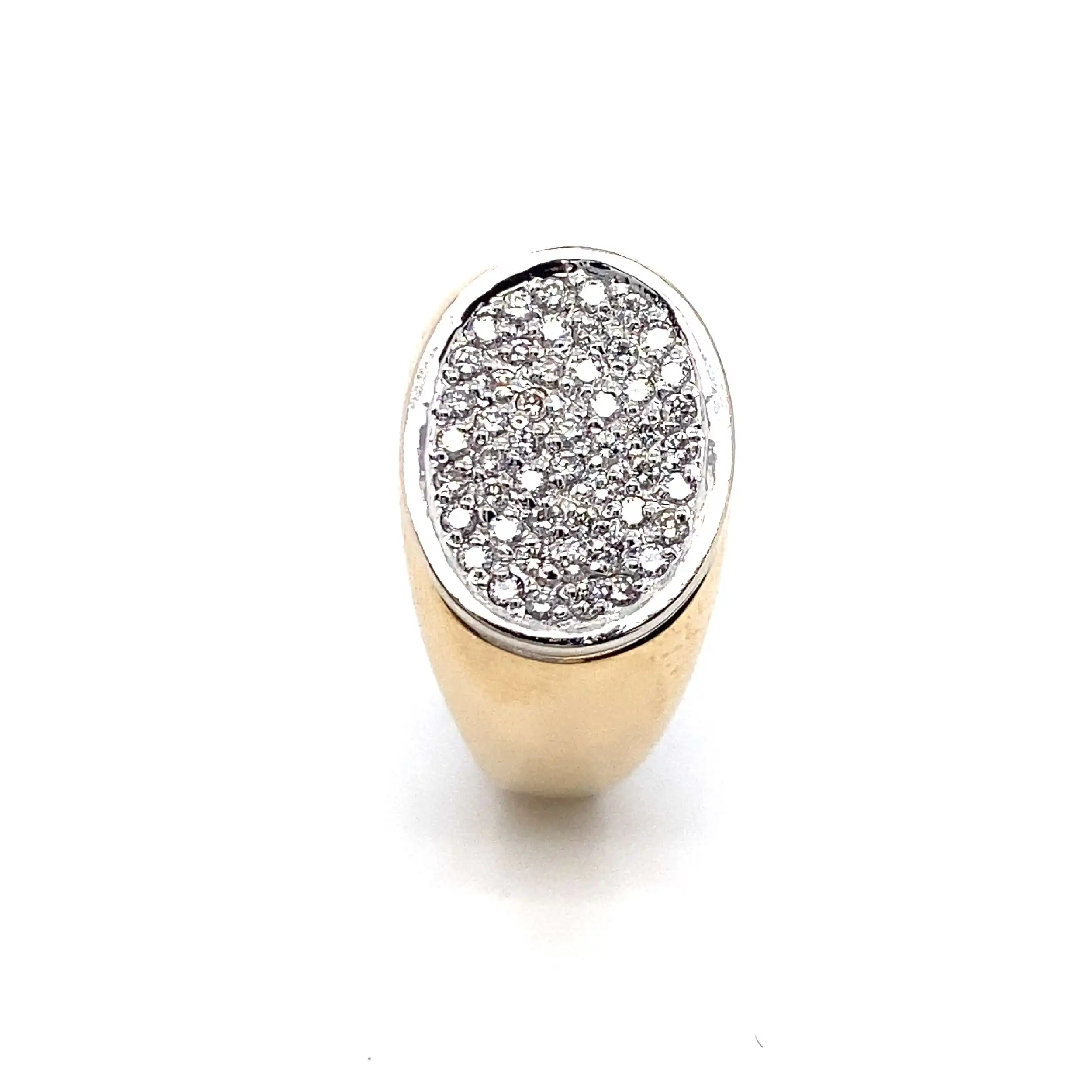Ring Bicolor mit Brillanten Ring Bicolor mit Brillanten