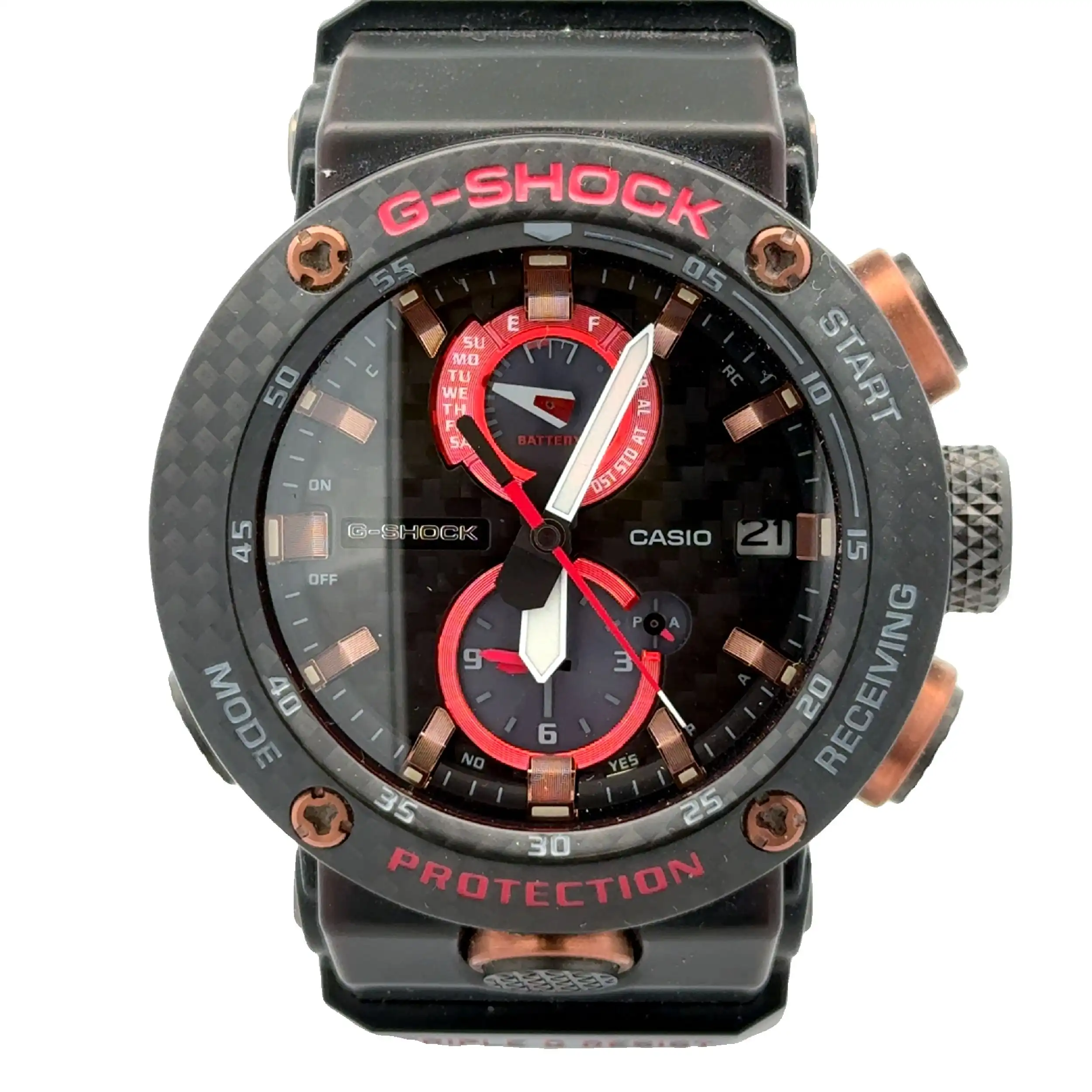 Herrenuhr Casio Carbon-Monocoque Herrenuhr Casio Carbon-Monocoque