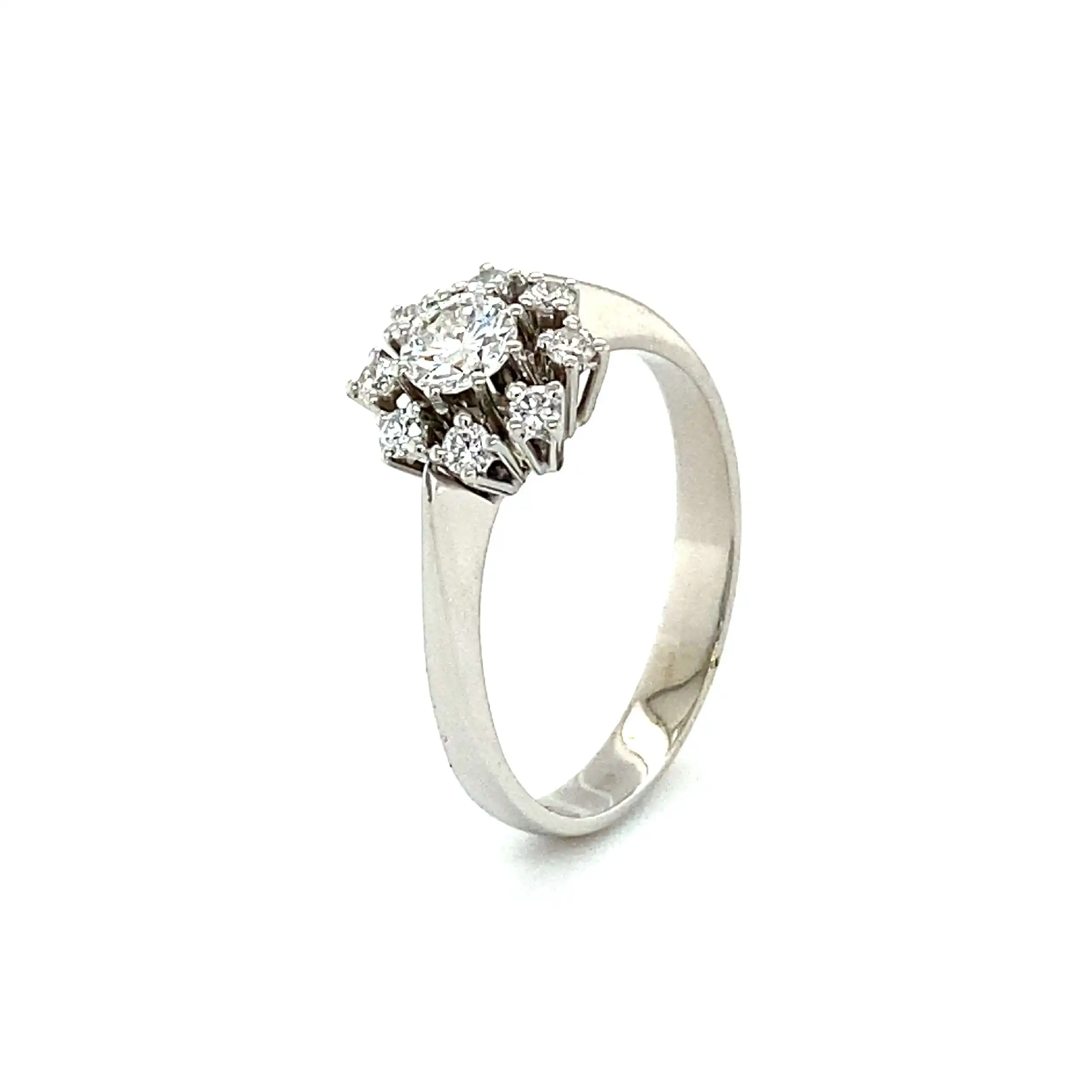 Ring Weißgold mit Brillanten
