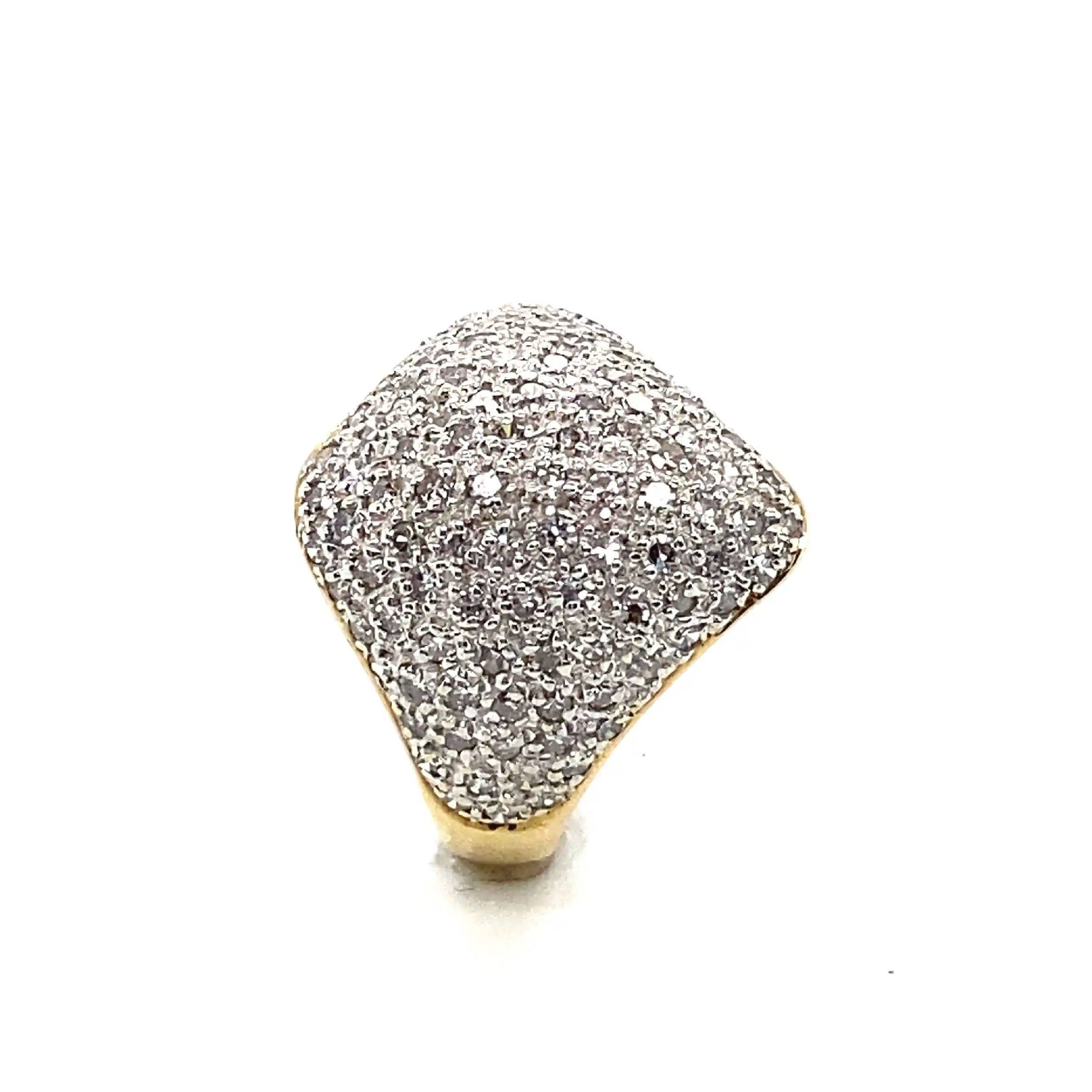 Ring bicolor mit Diamanten Ring bicolor mit Diamanten