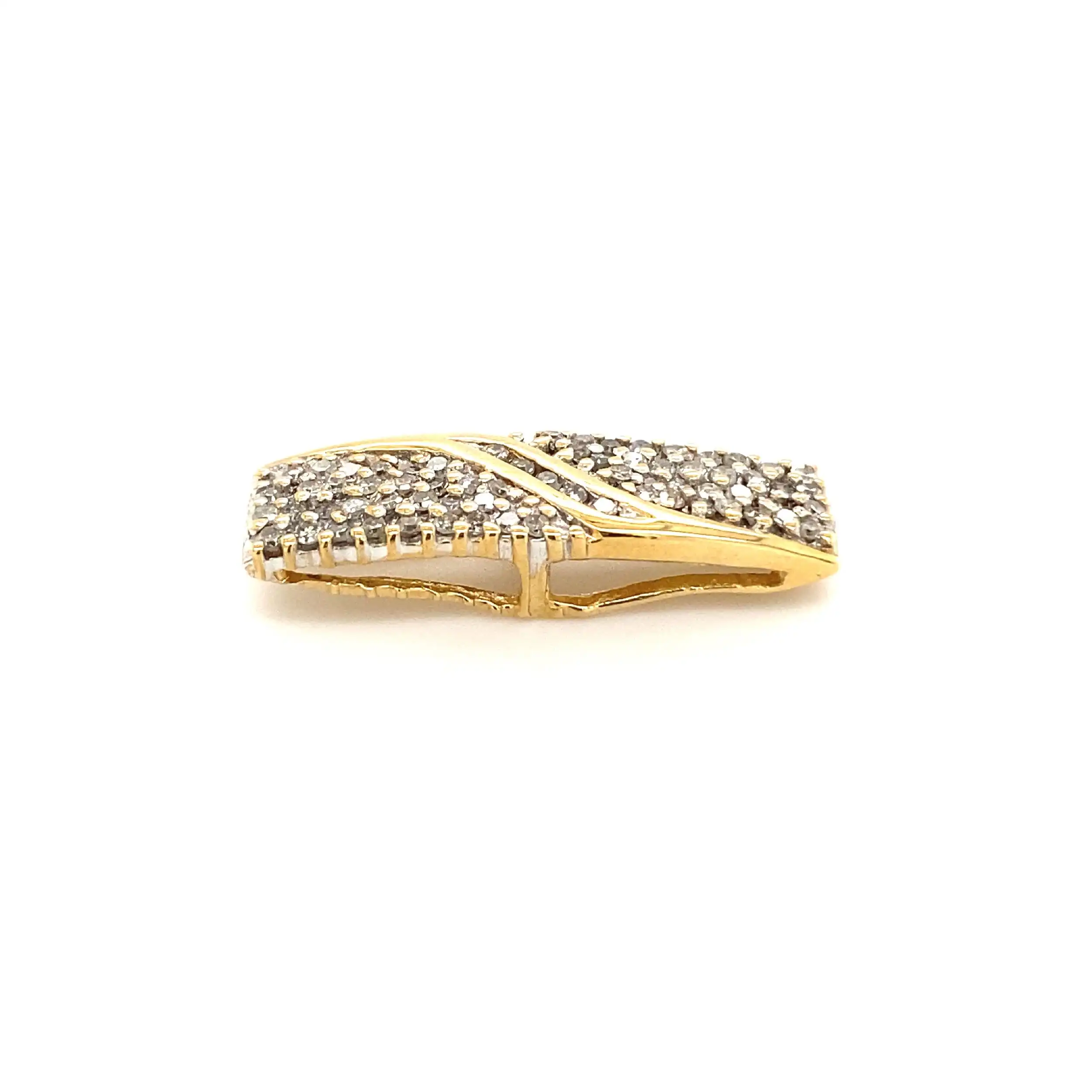 Anhänger Gelbgold mit Diamanten