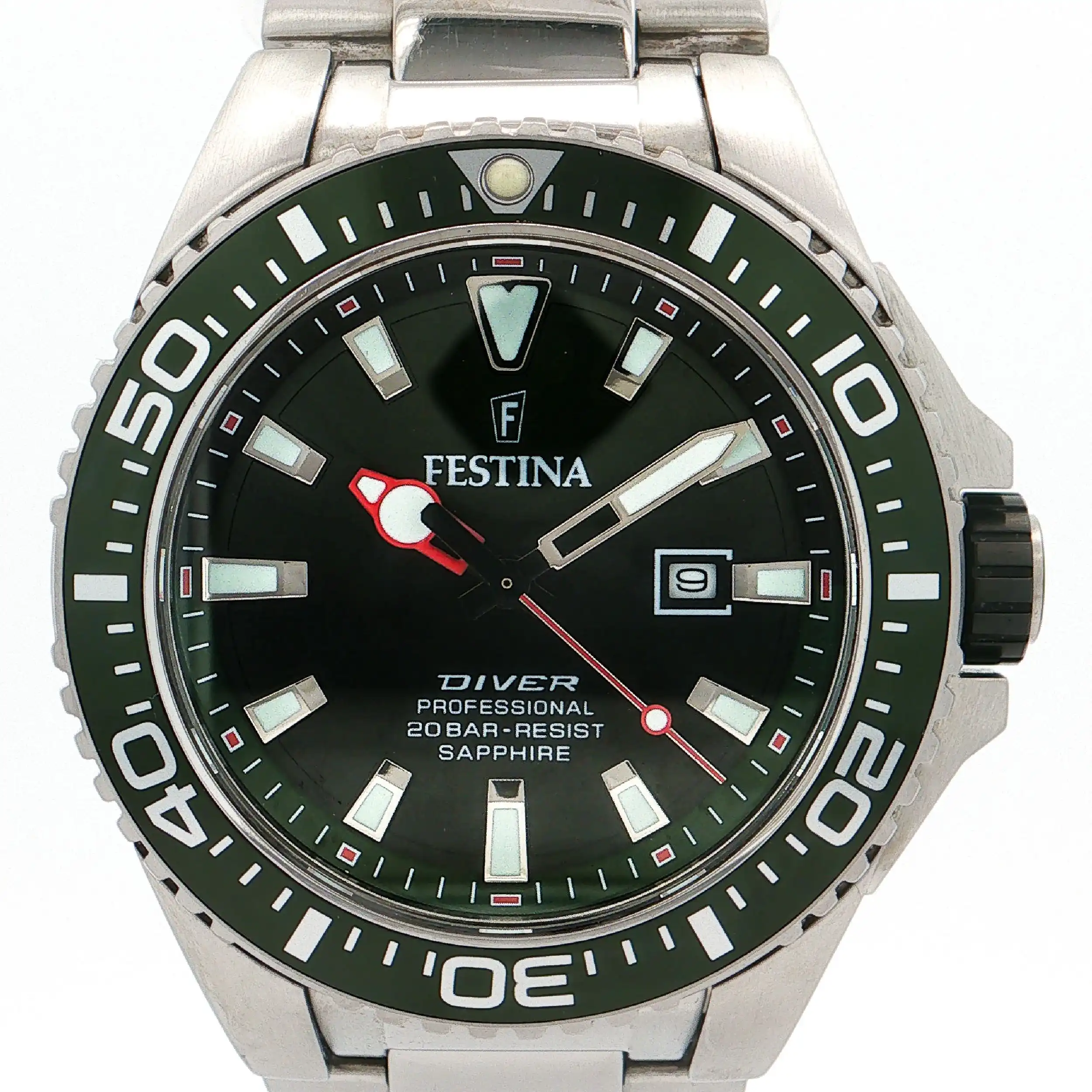 Herrenuhr Festina F20663 mit Box und Papiere