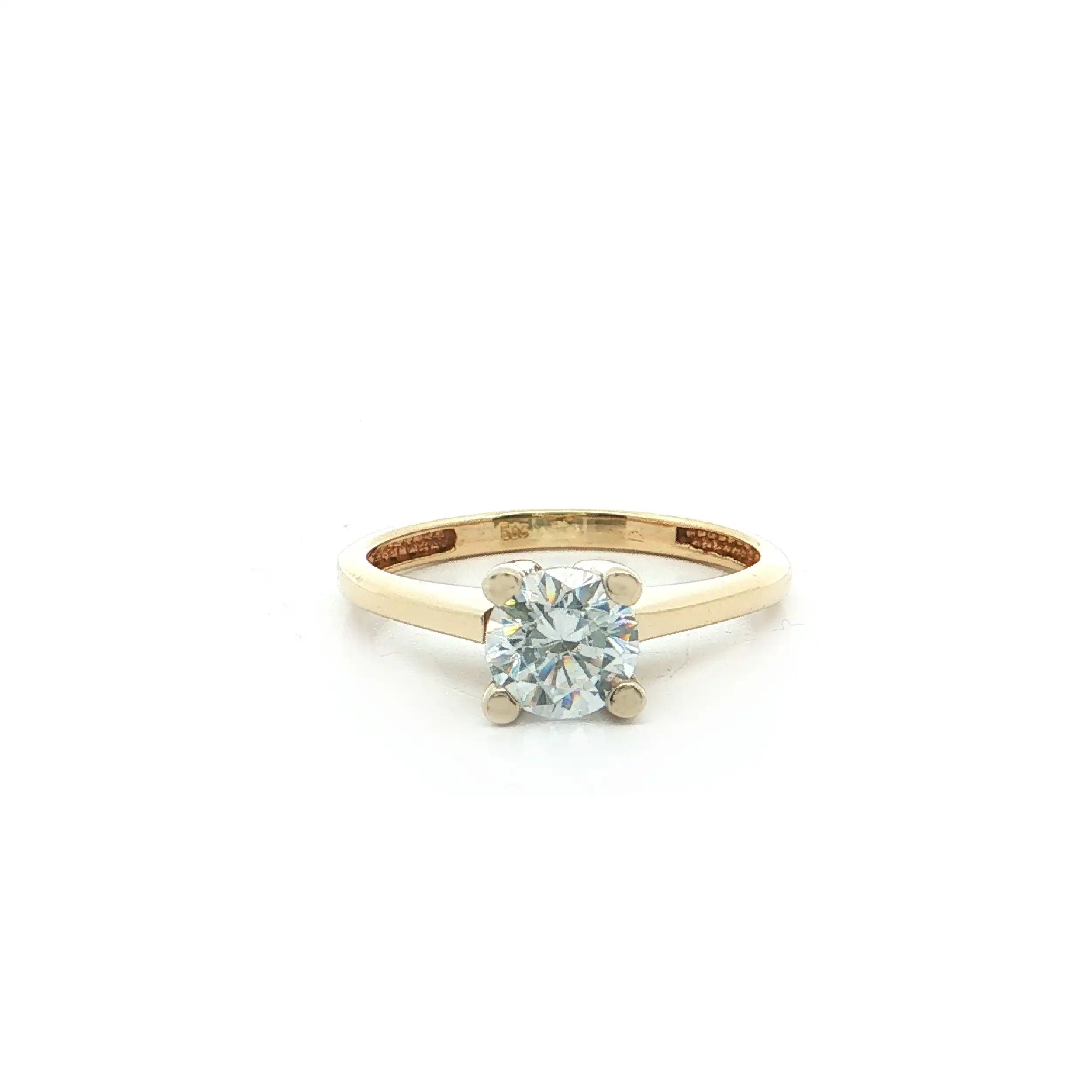 Ring Gelbgold mit Zirkonia